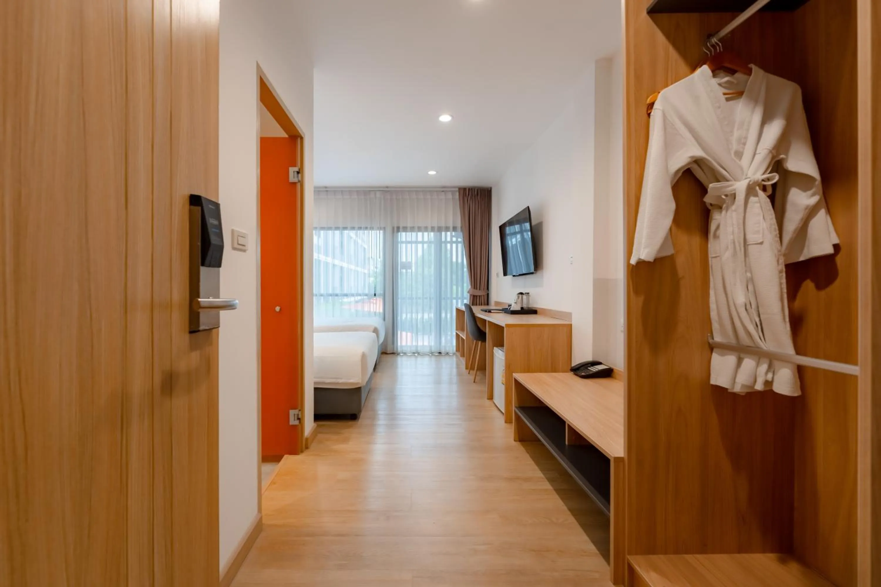 Photo of the whole room, Bed in Moji Don Mueang Airport Hotel - Bangkok