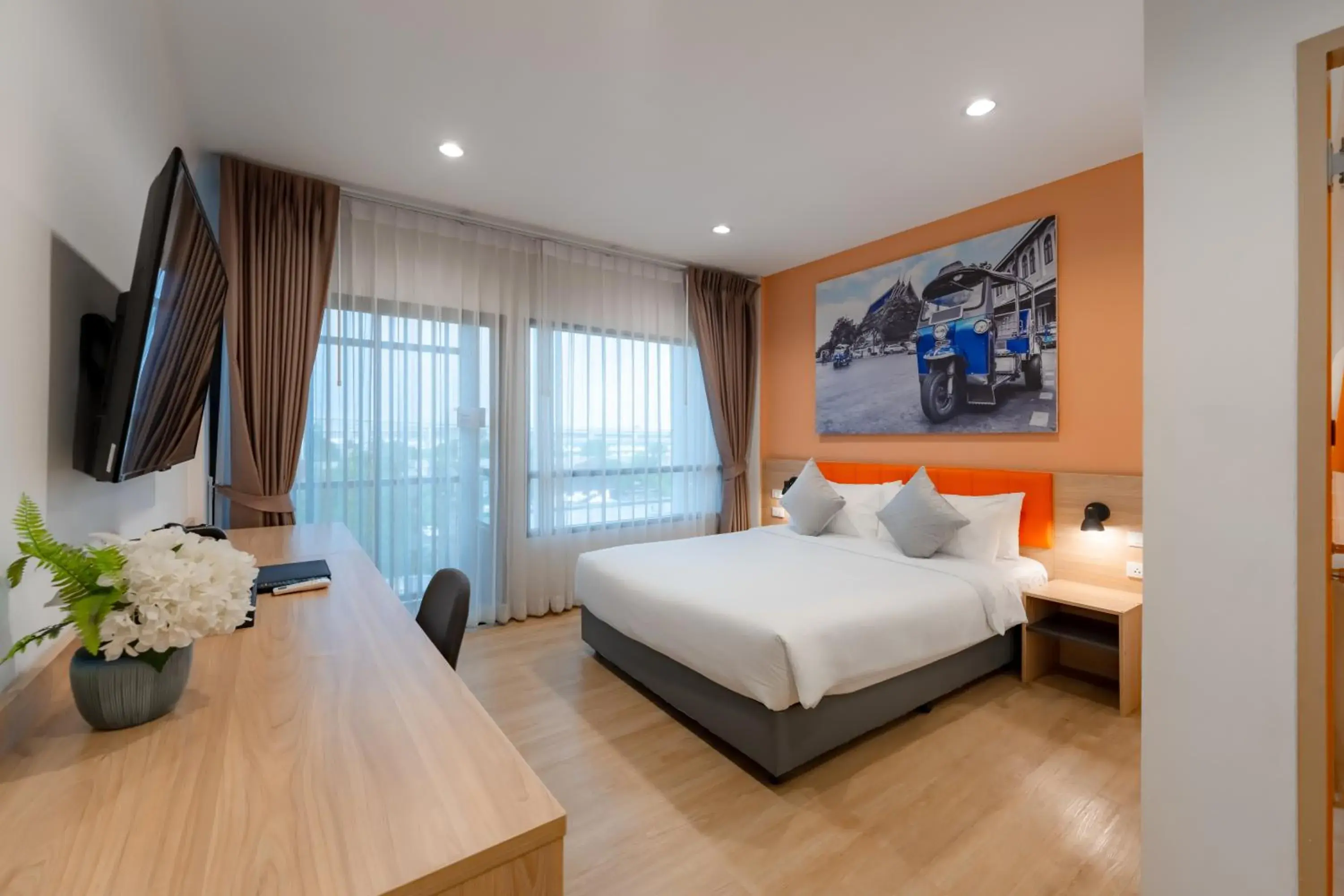 Superior Double Room in Moji Don Mueang Airport Hotel - Bangkok Superior Double Room in Moji Don Mueang Airport Hotel - Bangkok