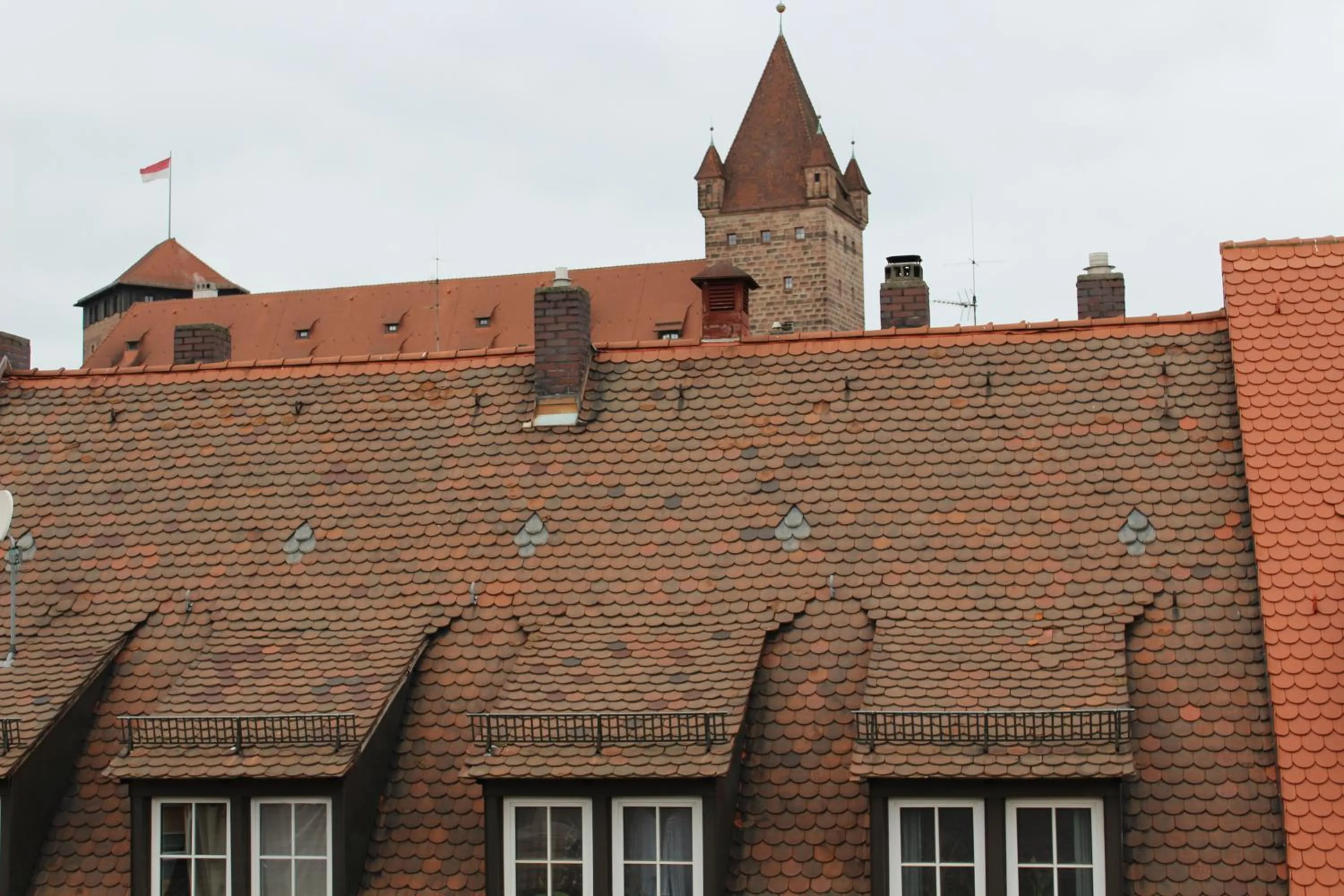 Landmark view in Burghotel - Das Original