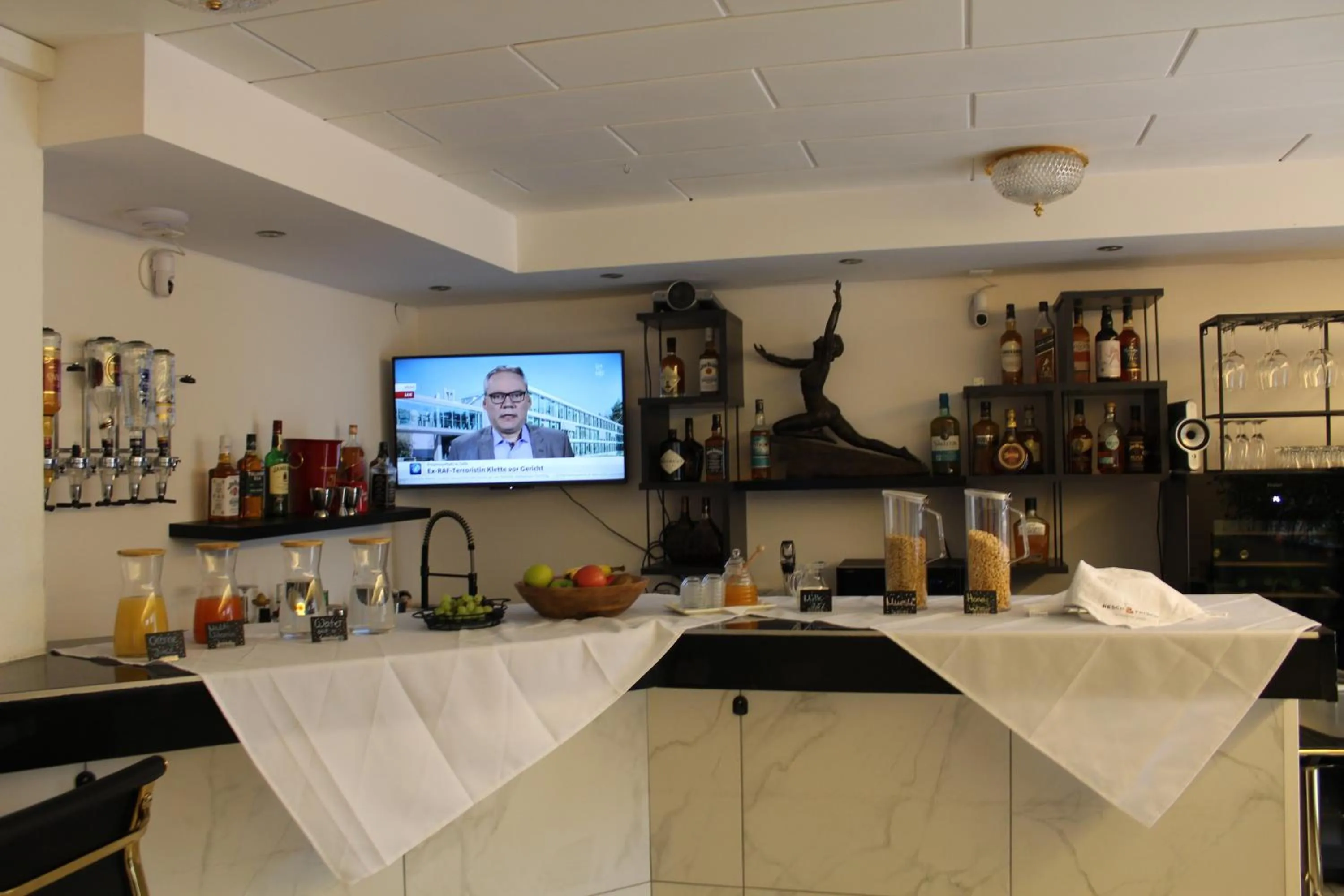 Lounge or bar in Burghotel - Das Original