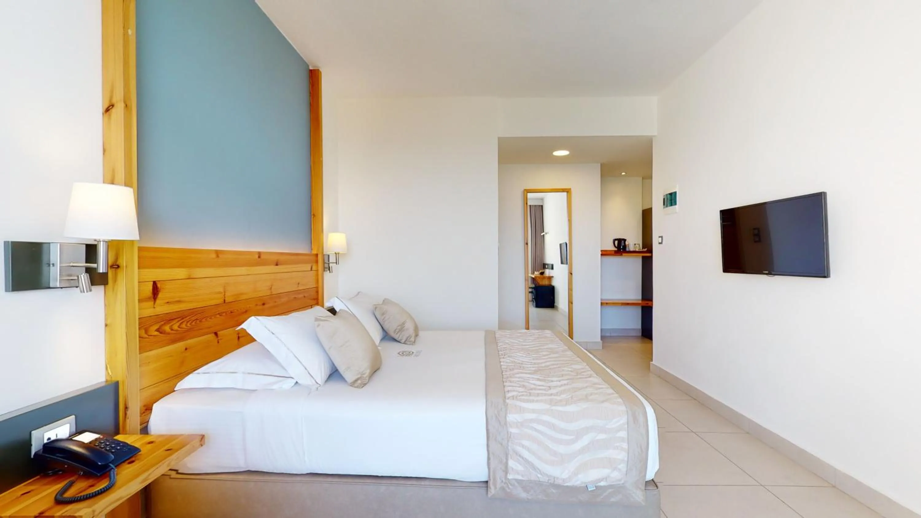 Bedroom in Acrotel Elea Beach