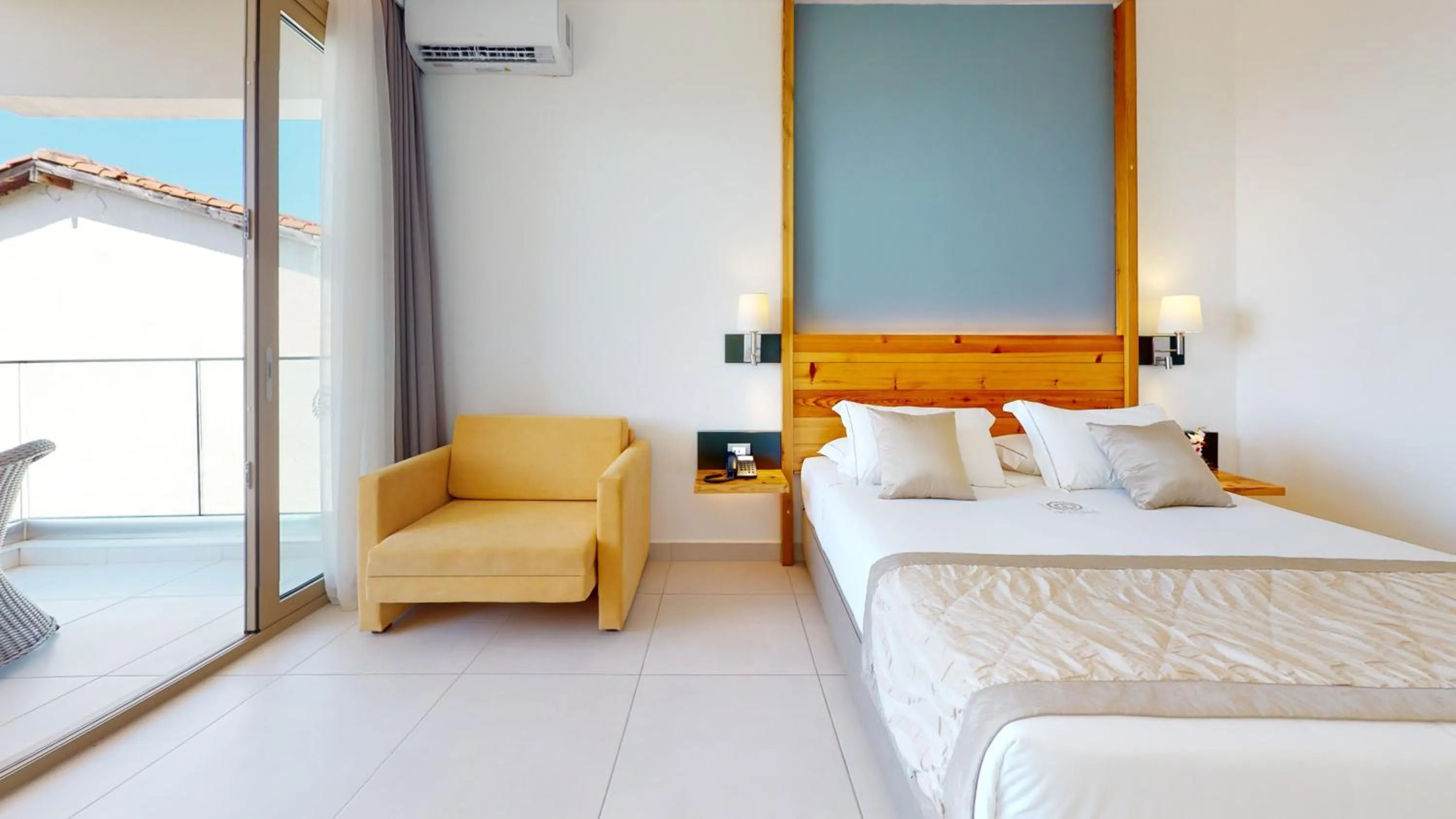 Bedroom in Acrotel Elea Beach