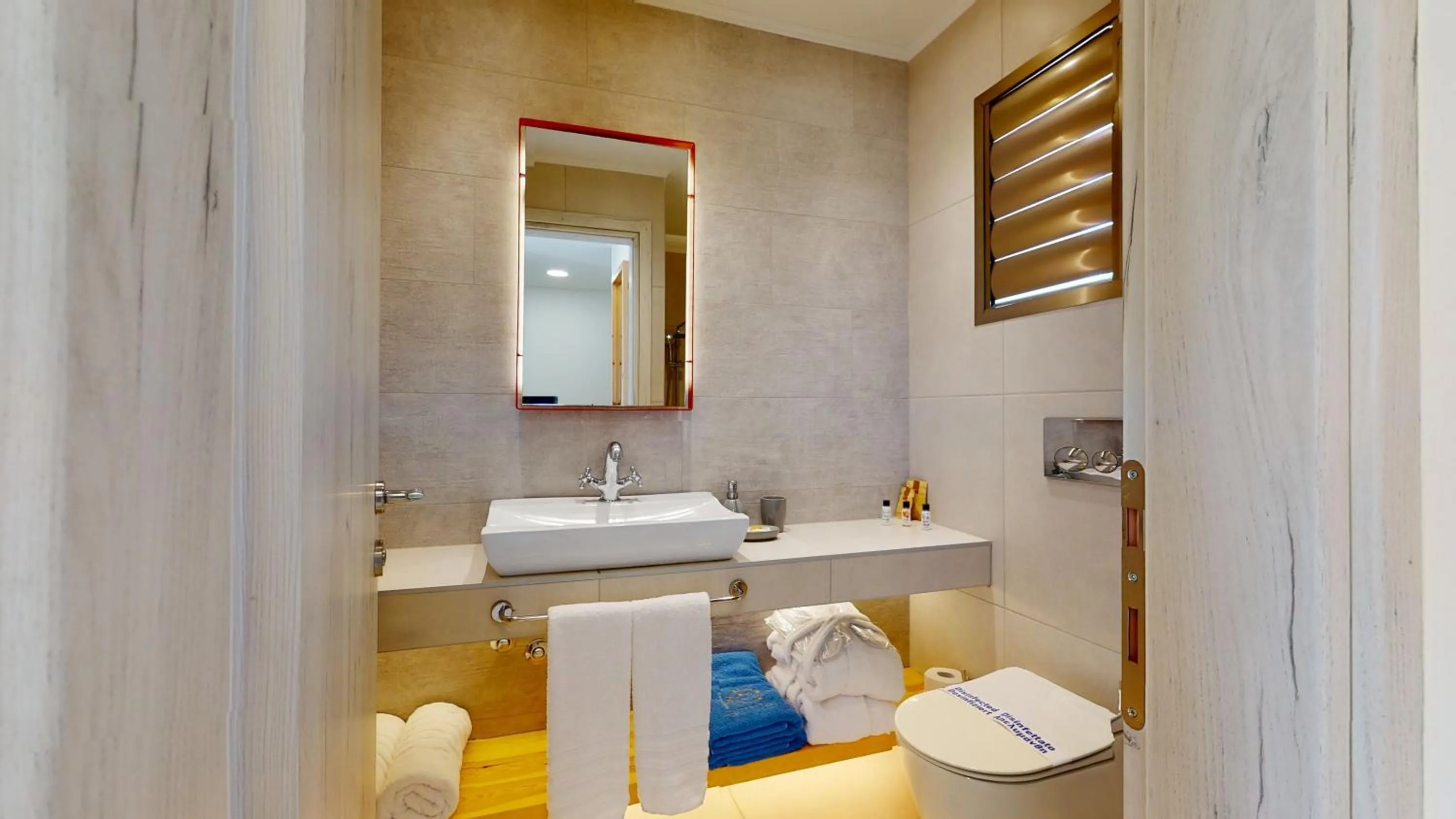 Bathroom in Acrotel Elea Beach