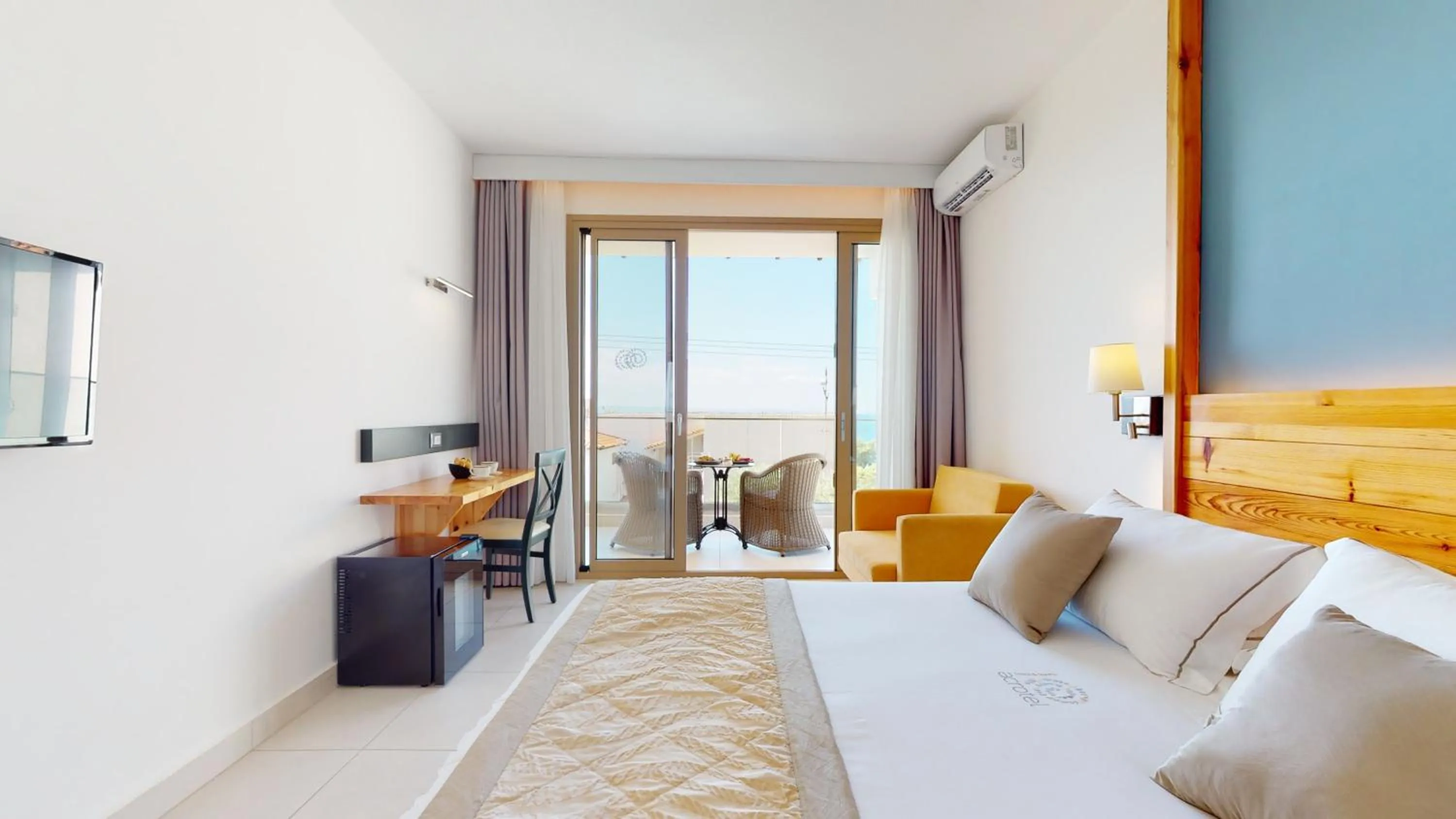 Bedroom in Acrotel Elea Beach