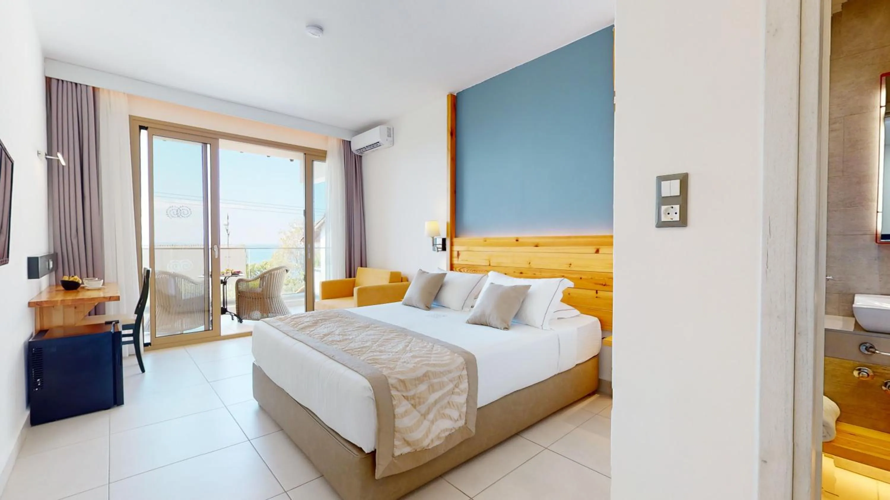 Bedroom in Acrotel Elea Beach