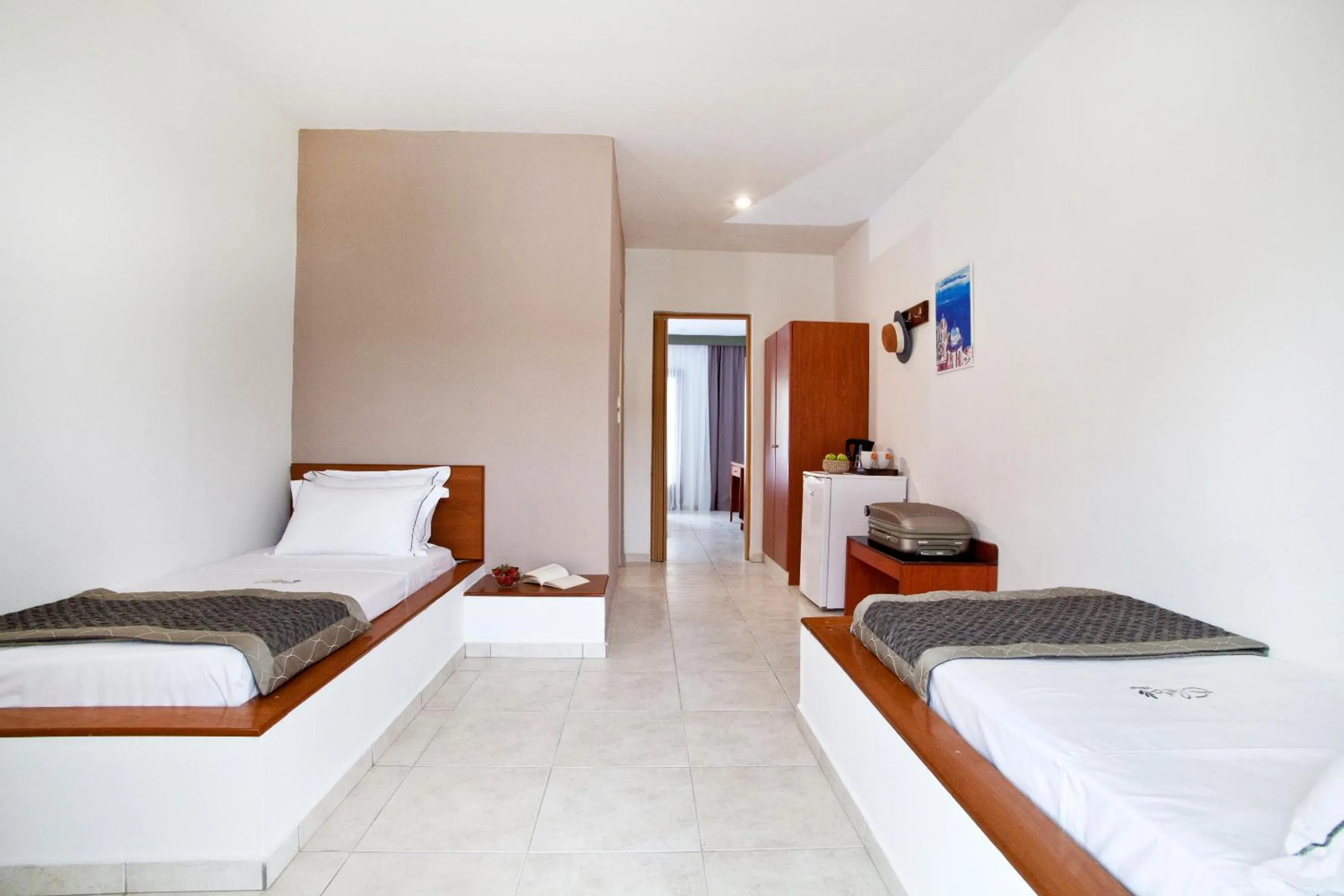 Bed in Acrotel Elea Beach