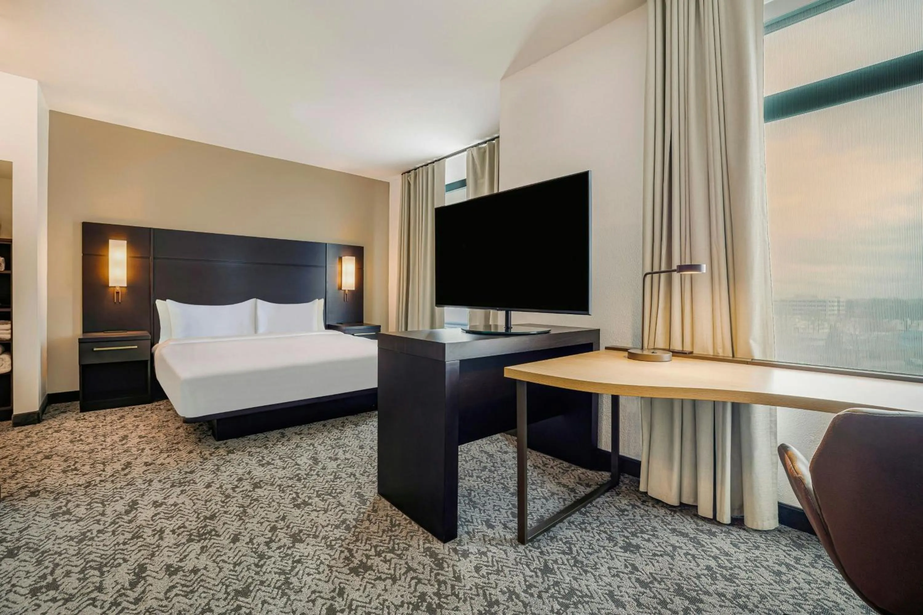 Photo of the whole room, Bed in Residence Inn by Marriott Nashville Metro Center