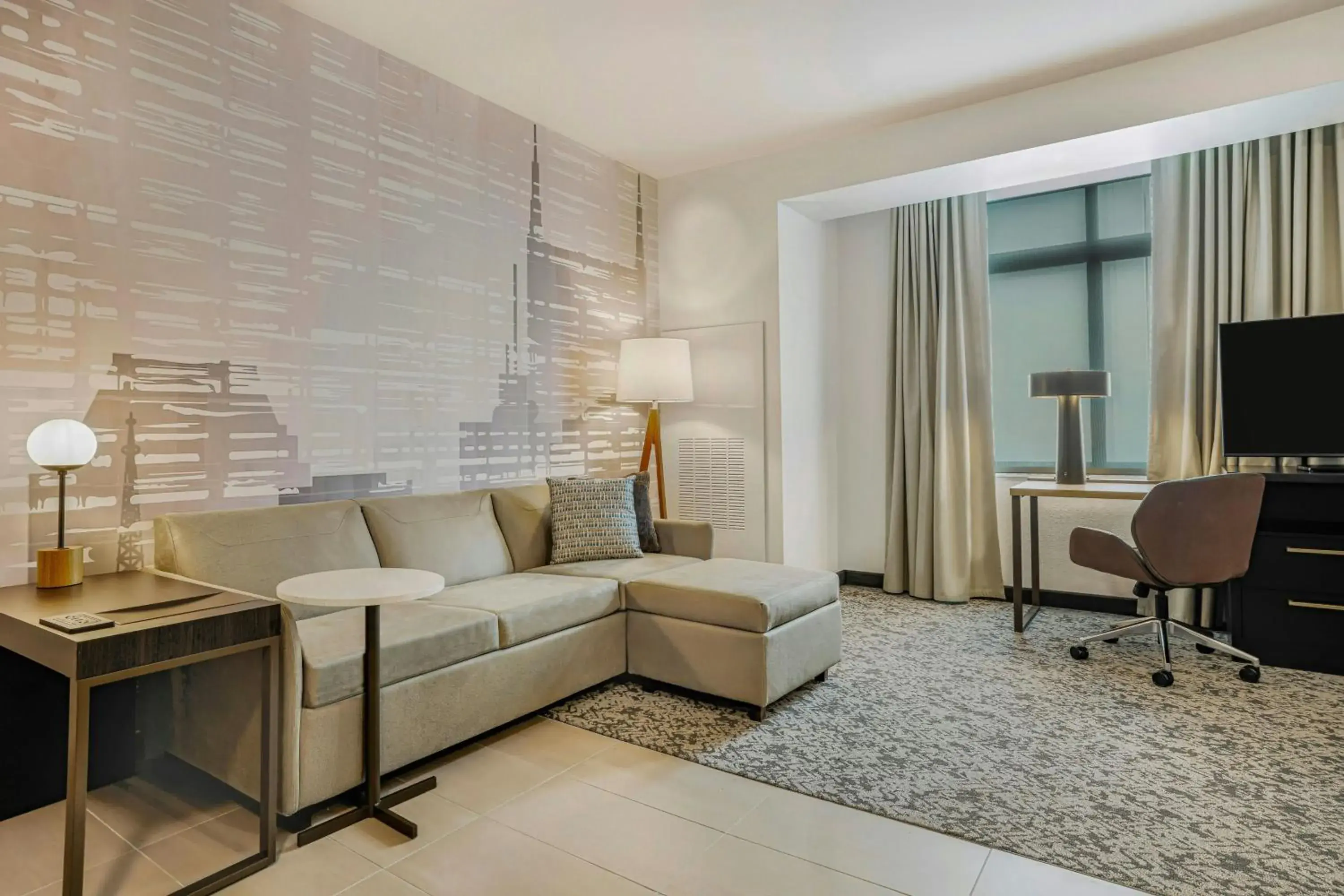 King Studio with Sofa Bed and Adapted Tub - Mobility Accessible in Residence Inn by Marriott Nashville Metro Center King Studio with Sofa Bed and Adapted Tub - Mobility Accessible in Residence Inn by Marriott Nashville Metro Center