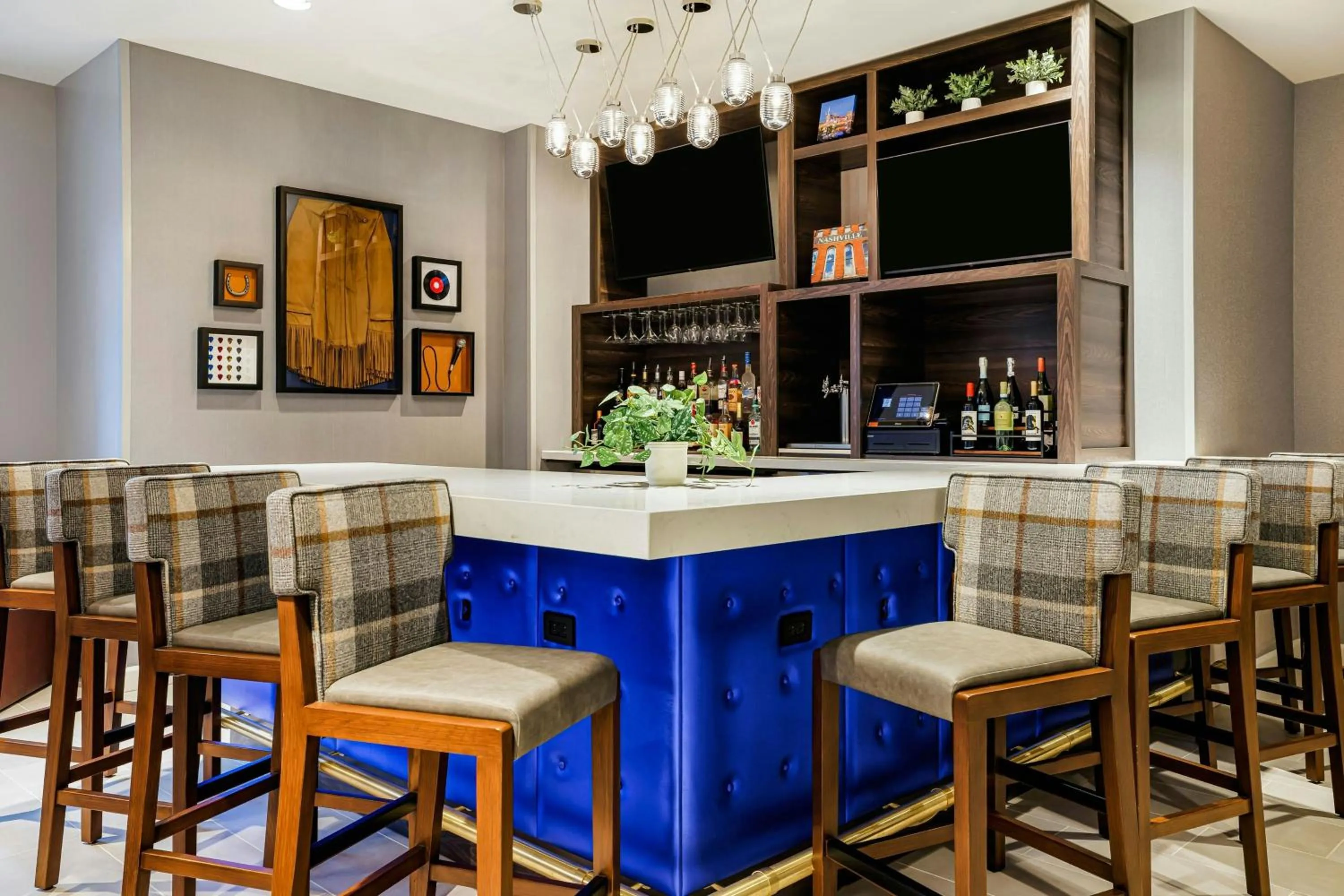 Lounge or bar in Residence Inn by Marriott Nashville Metro Center