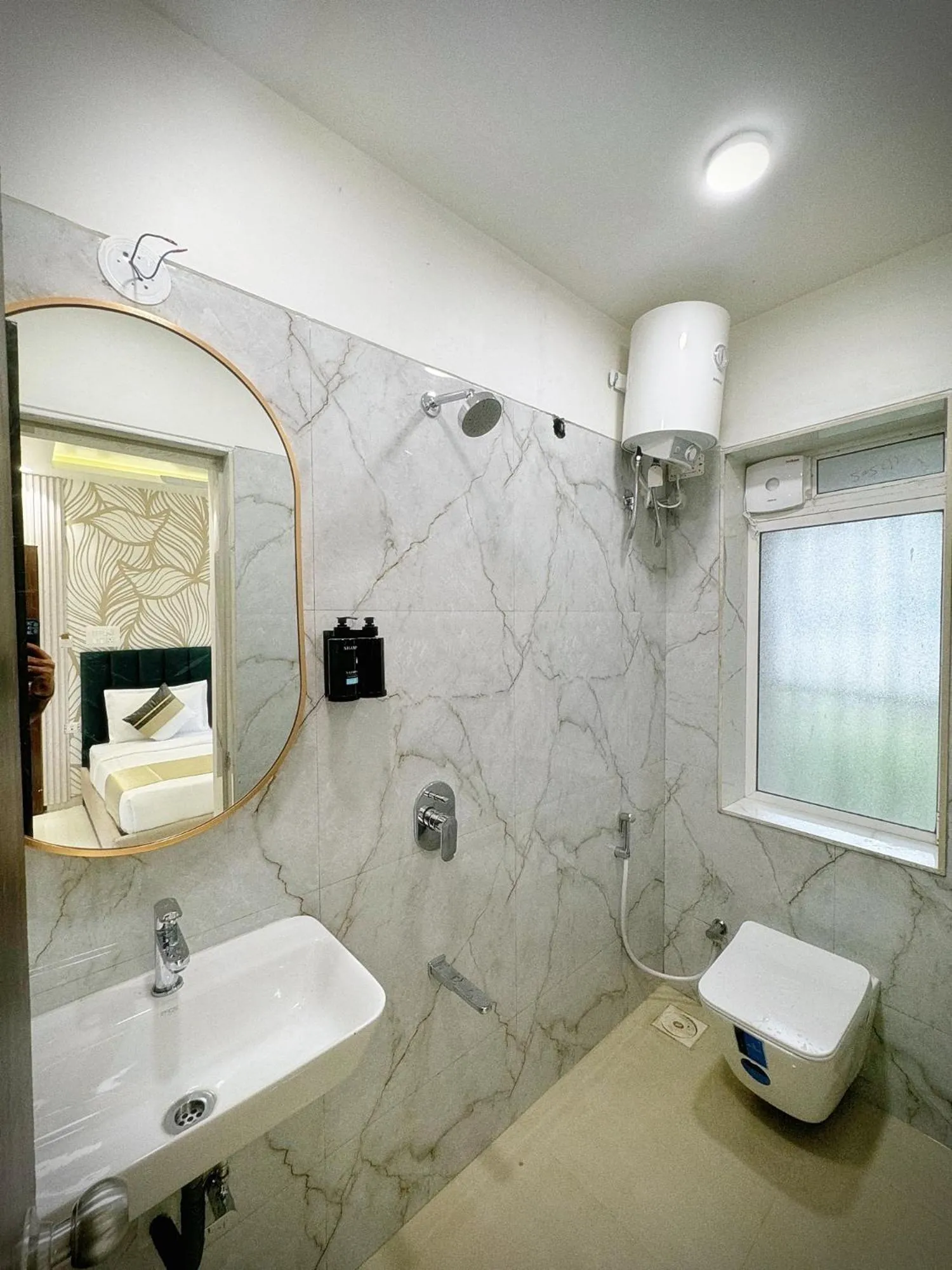 Shower in The Orion Premium Suites