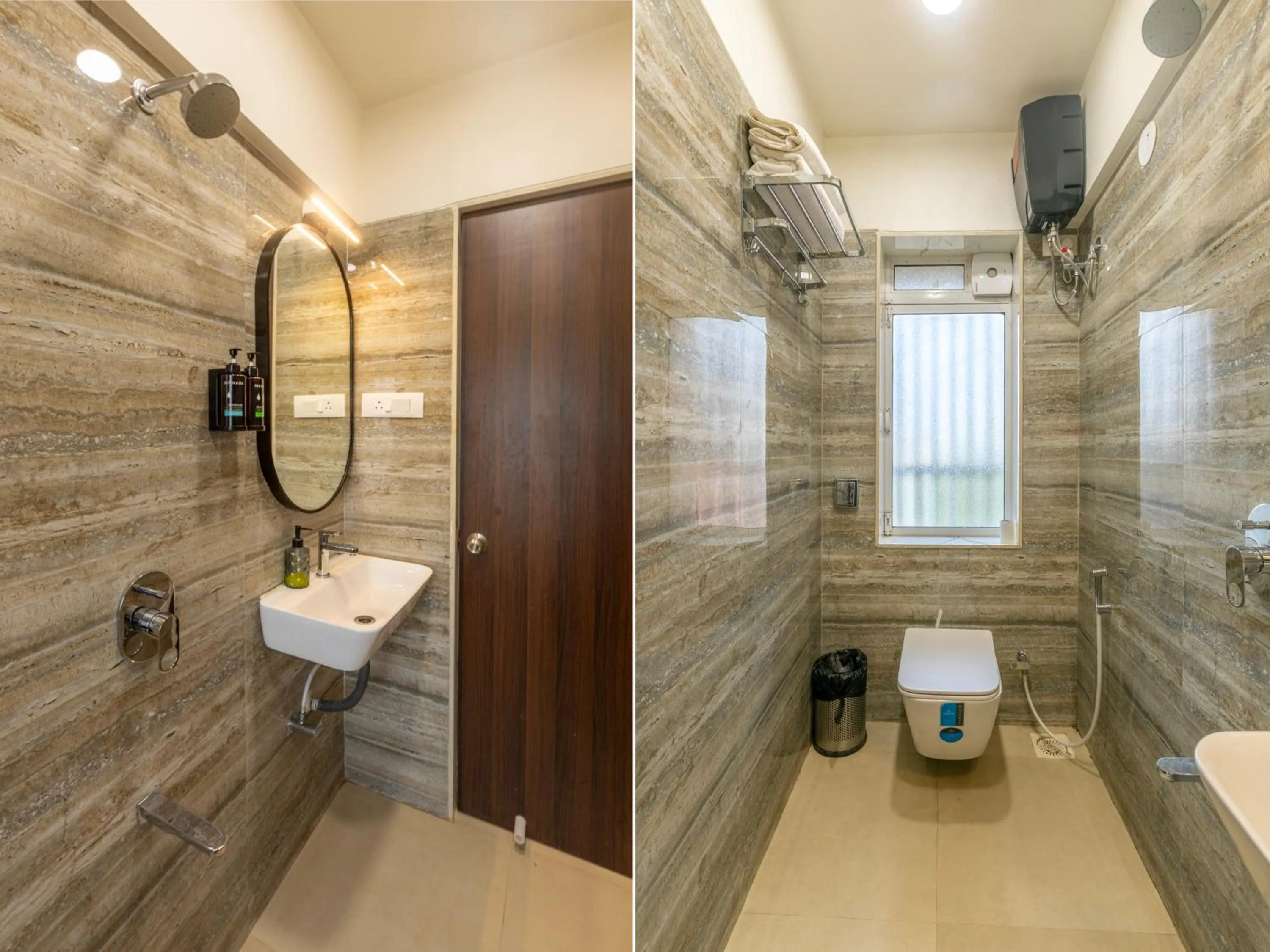 Shower in The Orion Premium Suites