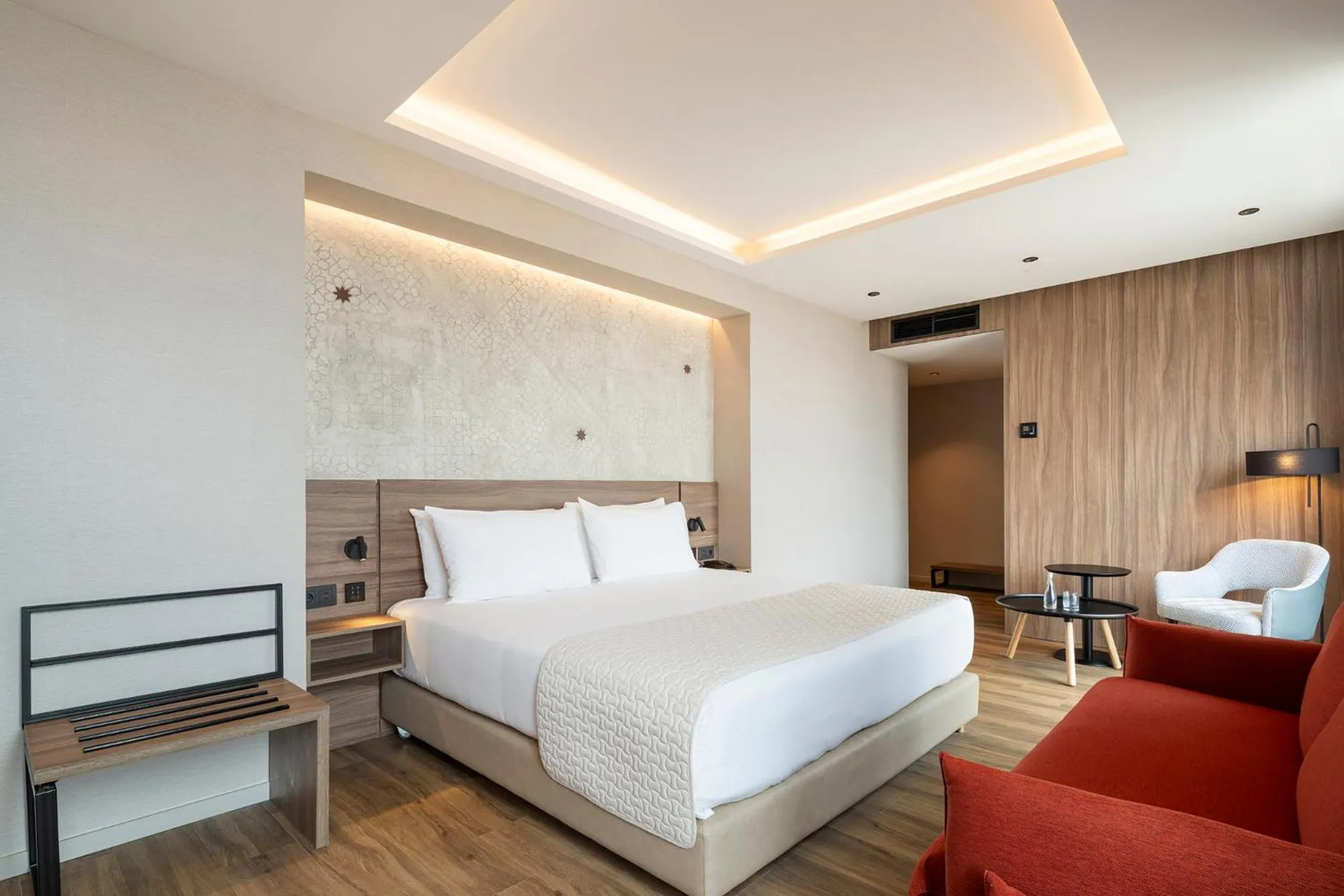 Bed in Eurostars Casa Anfa