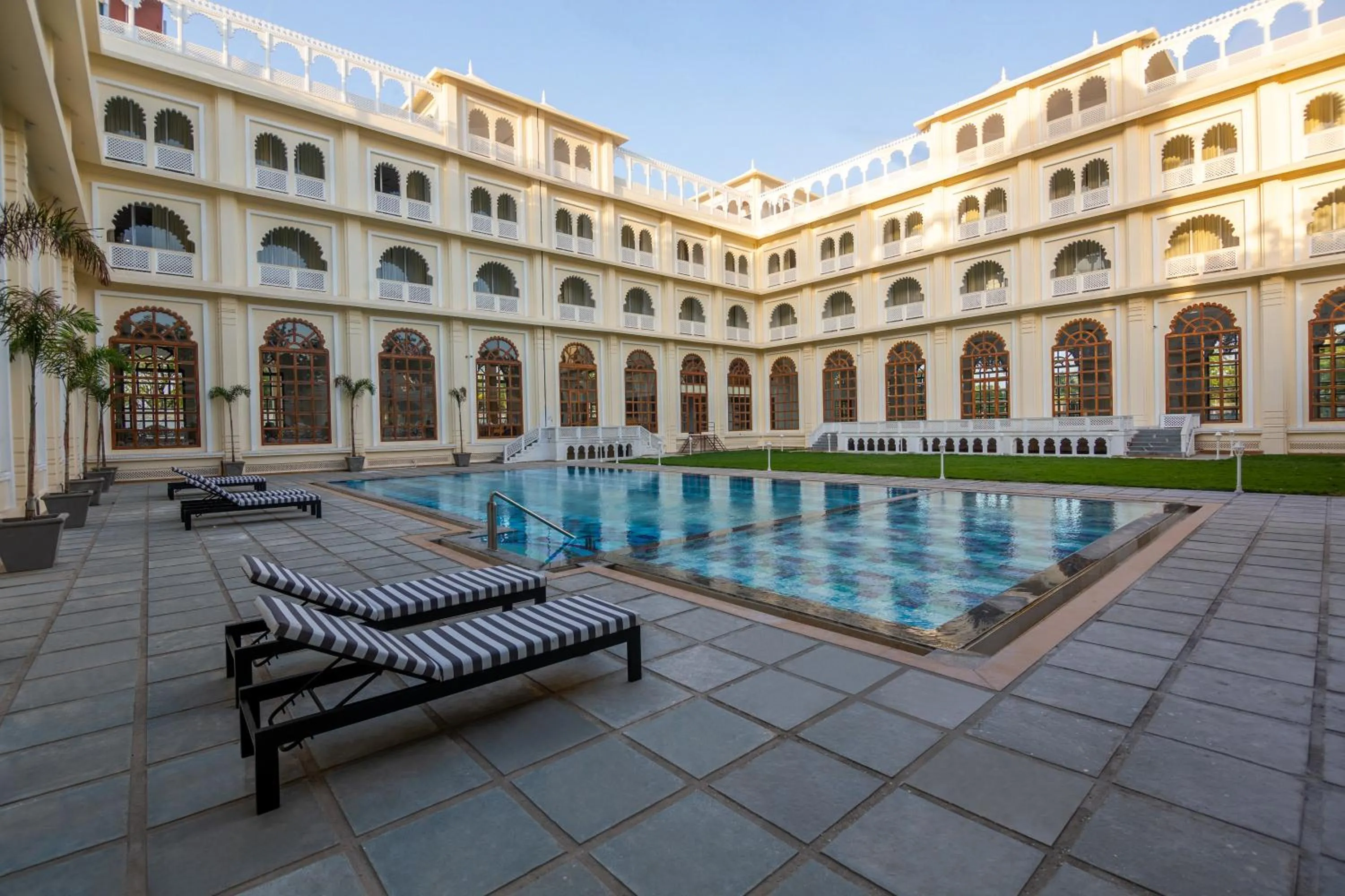 Swimming pool in Sterling Aravalli Udaipur