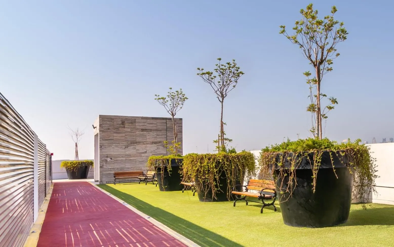 Garden in Central Inn Hotel & Suites - Al Sadd, Doha, Qatar