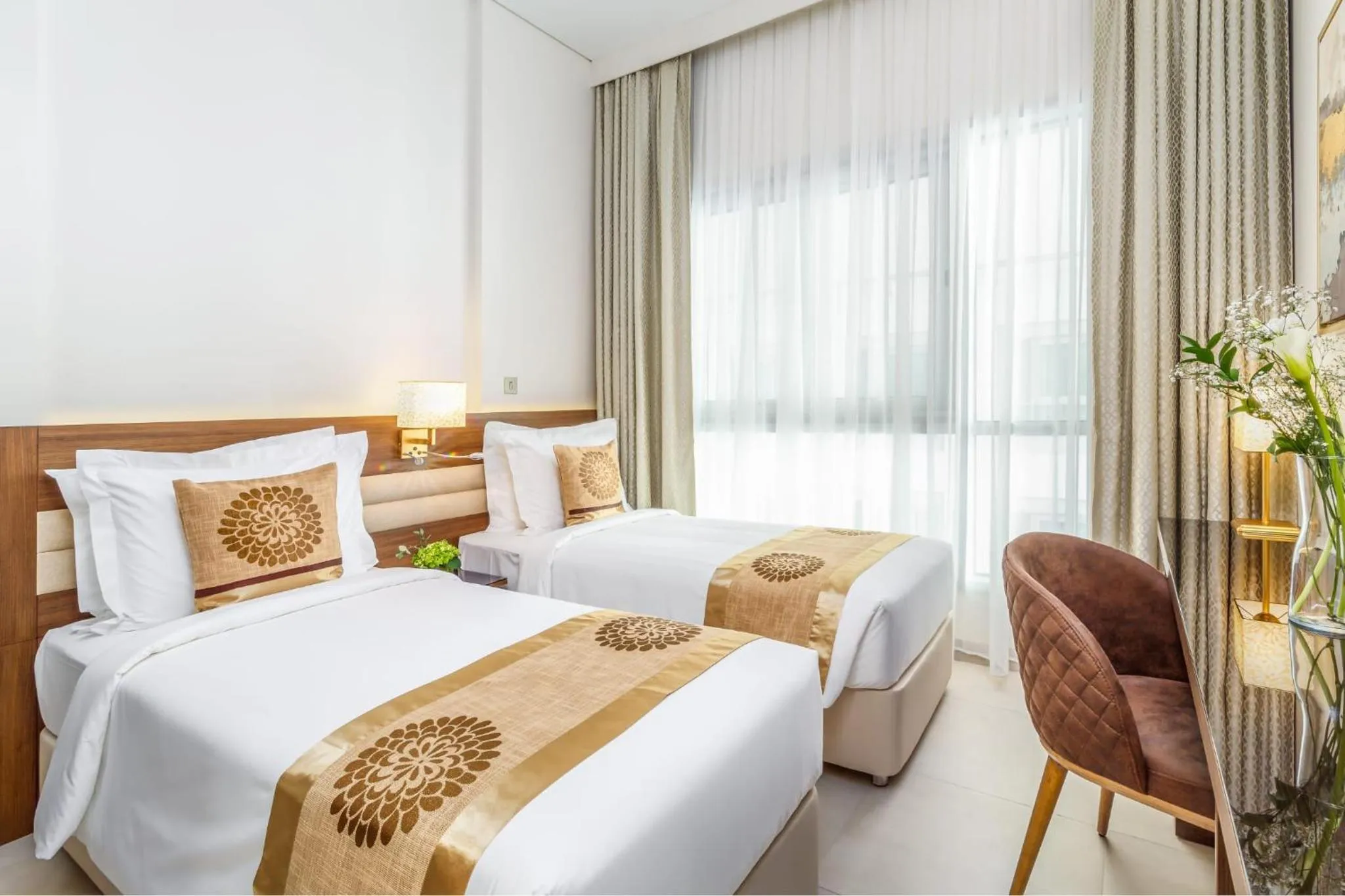 Bedroom, Bed in Central Inn Hotel & Suites - Al Sadd, Doha, Qatar