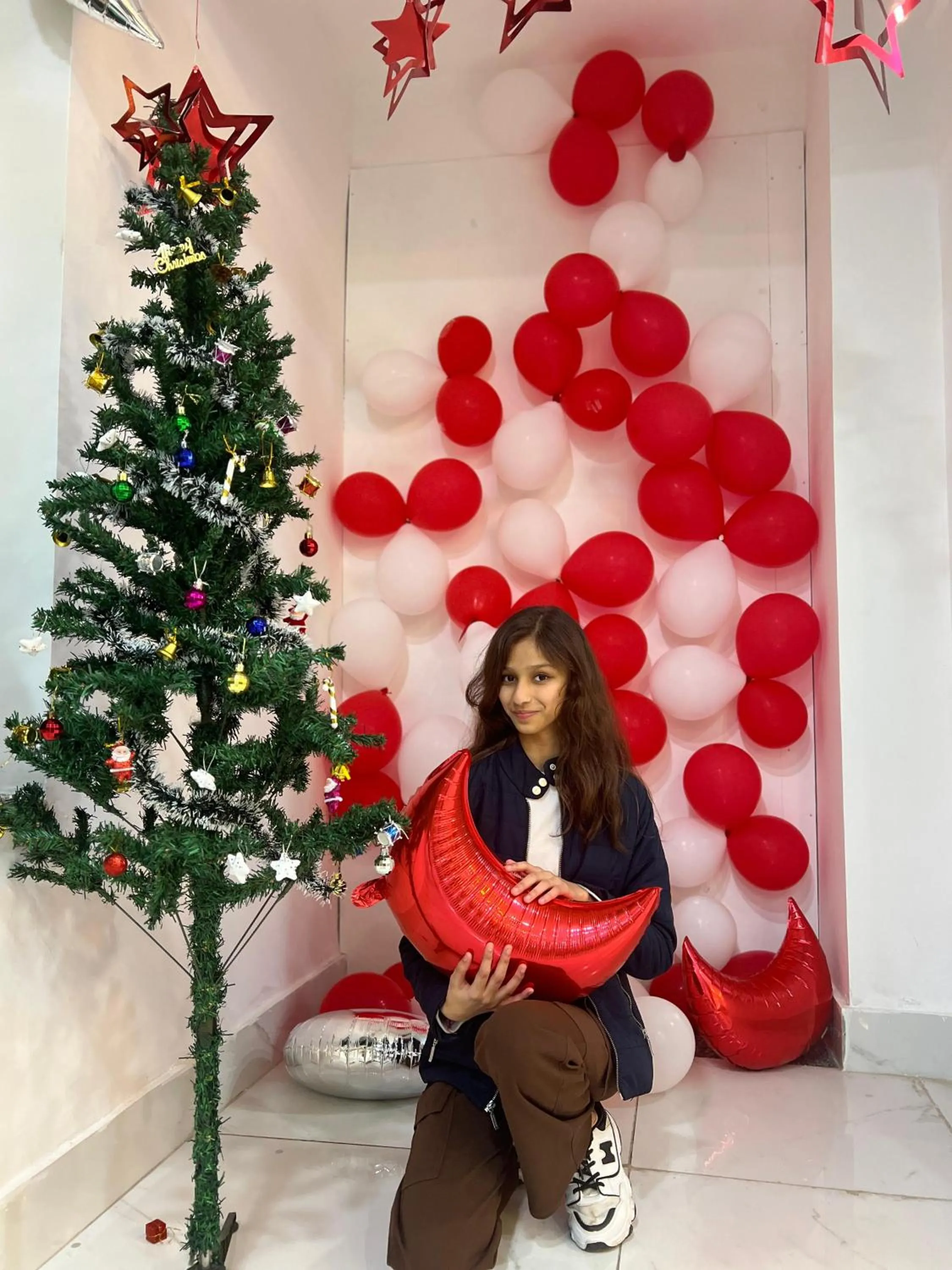 Guests in The Shalam Resort श्रीकृष्ण शरणं मम