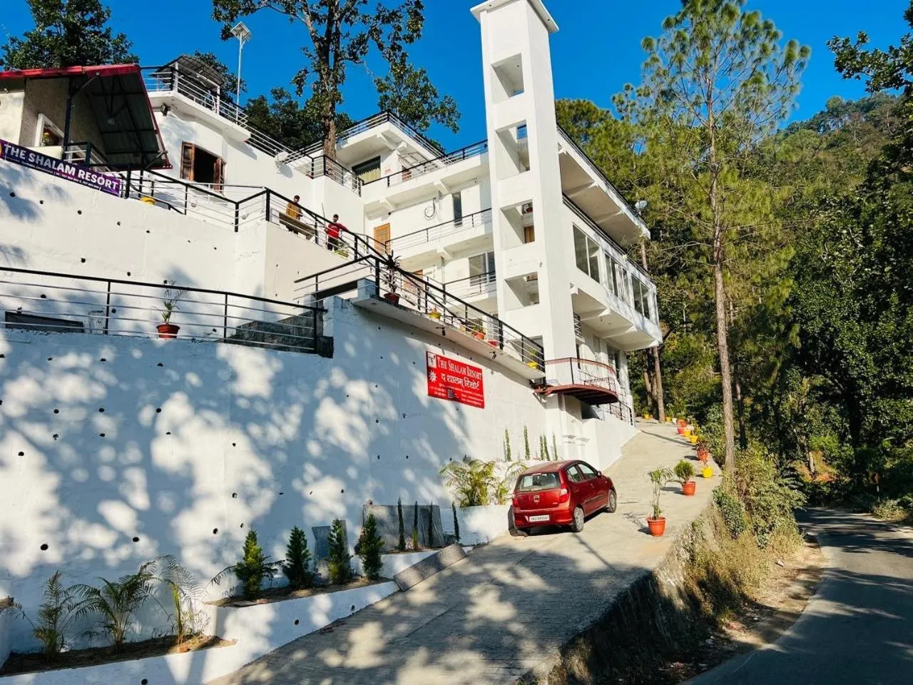 View (from property/room) in The Shalam Resort श्रीकृष्ण शरणं मम