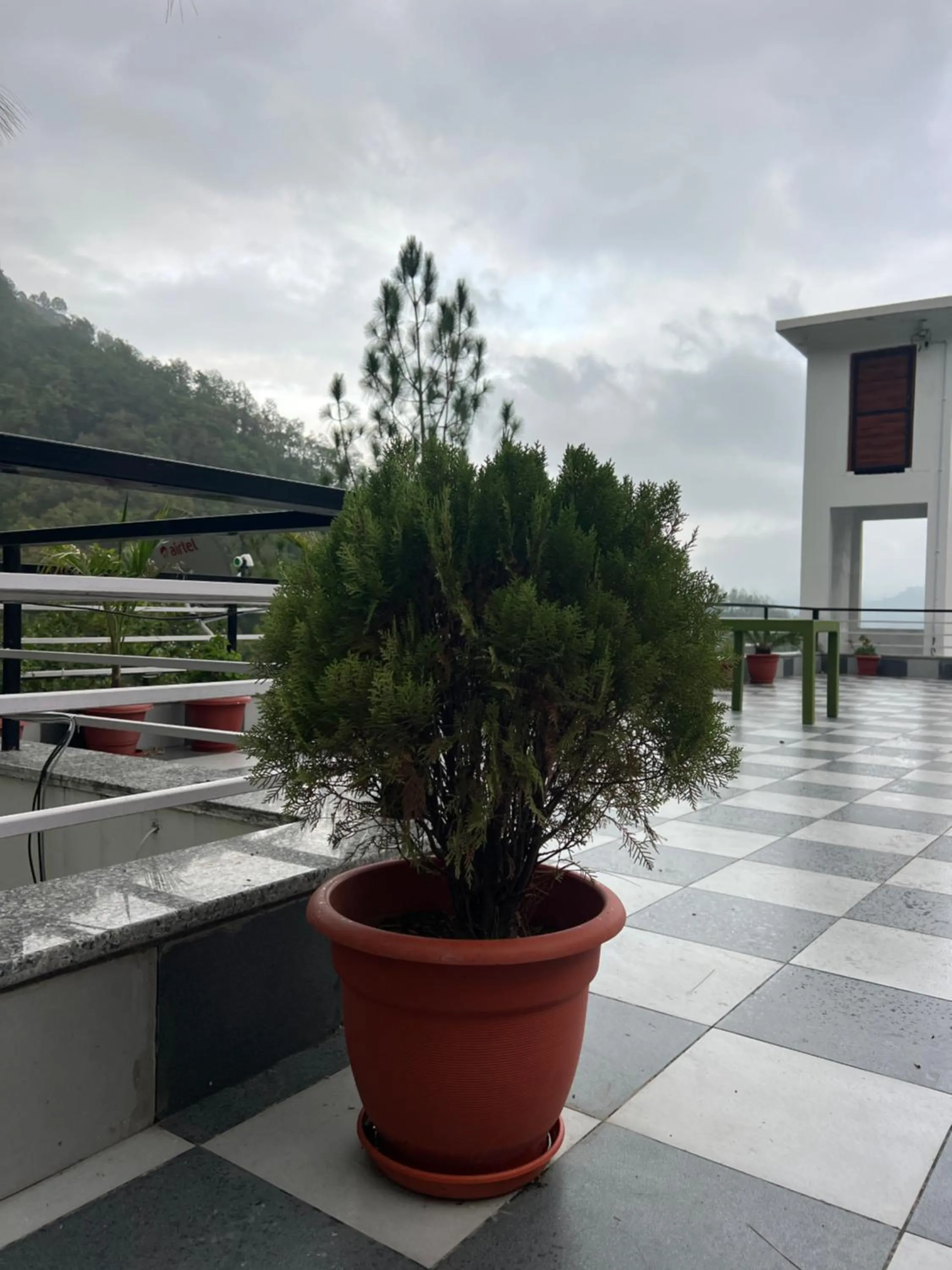 View (from property/room) in The Shalam Resort श्रीकृष्ण शरणं मम