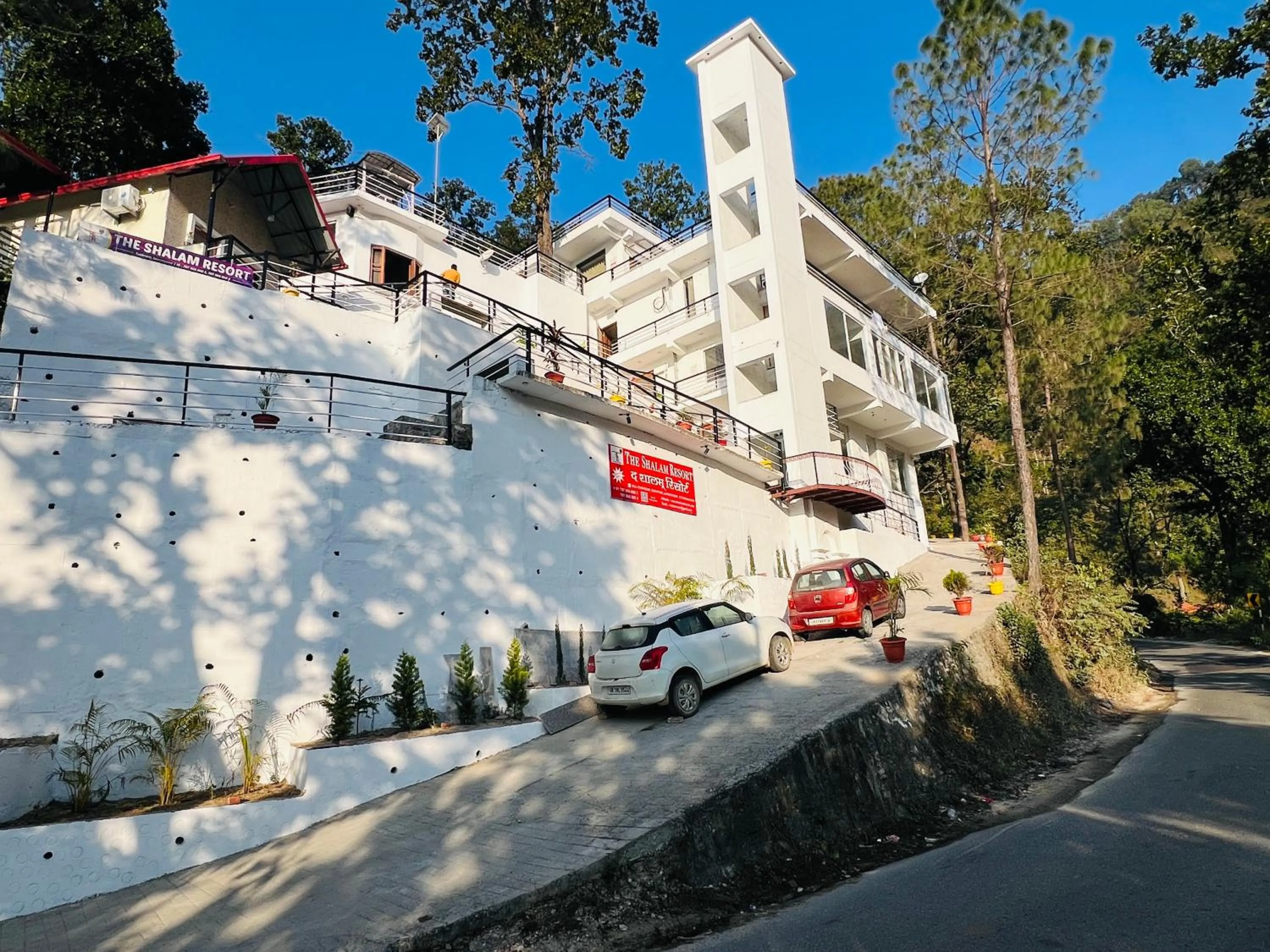 View (from property/room) in The Shalam Resort श्रीकृष्ण शरणं मम