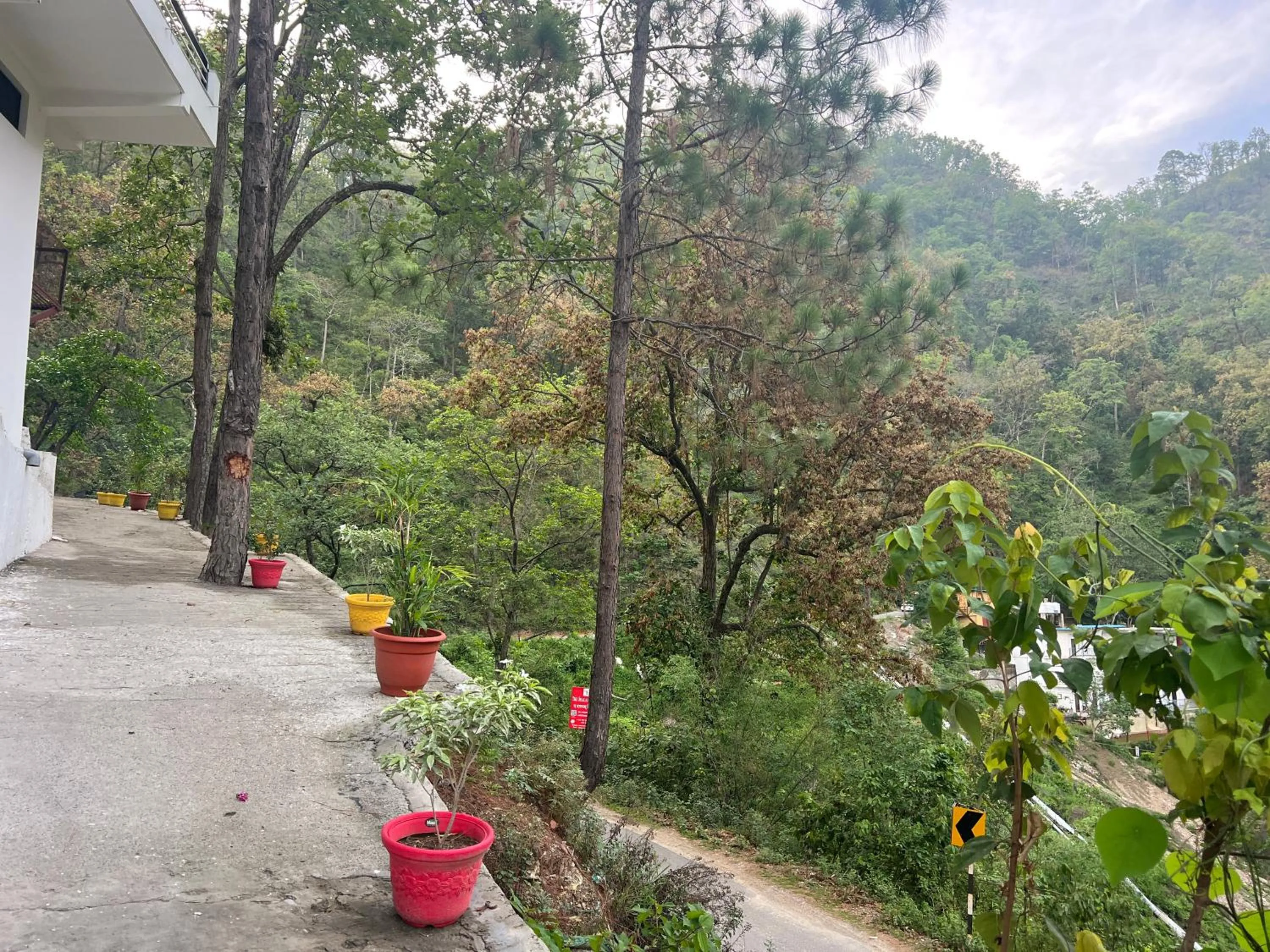 View (from property/room) in The Shalam Resort श्रीकृष्ण शरणं मम