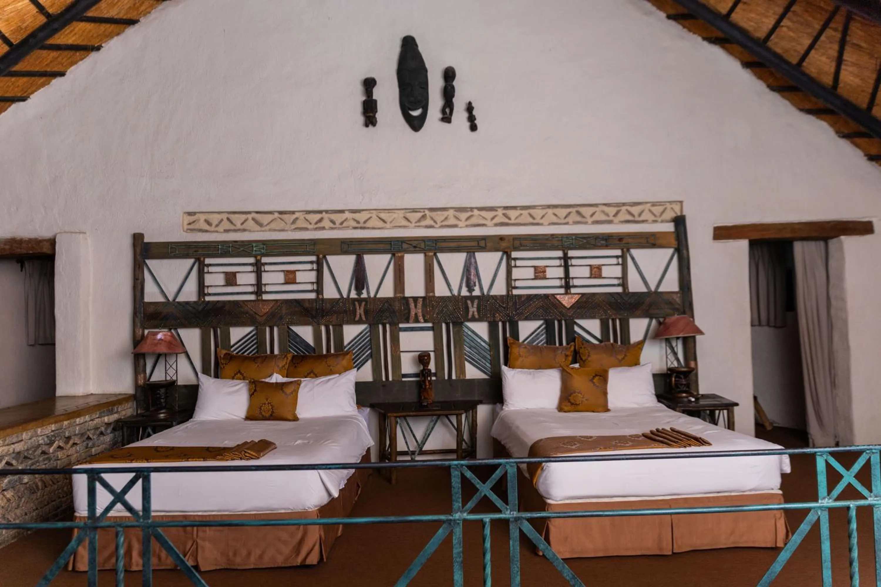 Bed in Lodge At The Ancient City