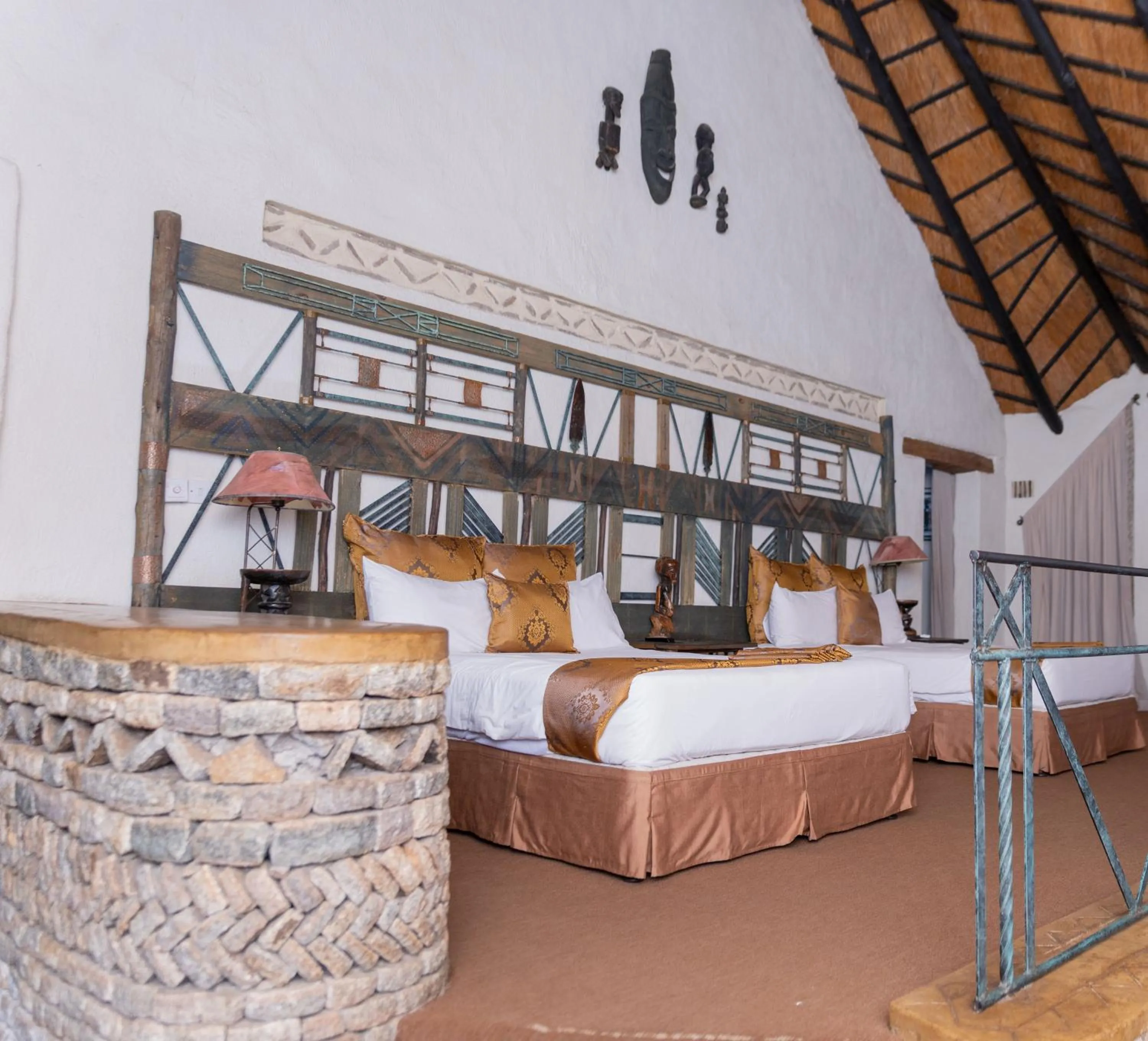 Bed in Lodge At The Ancient City