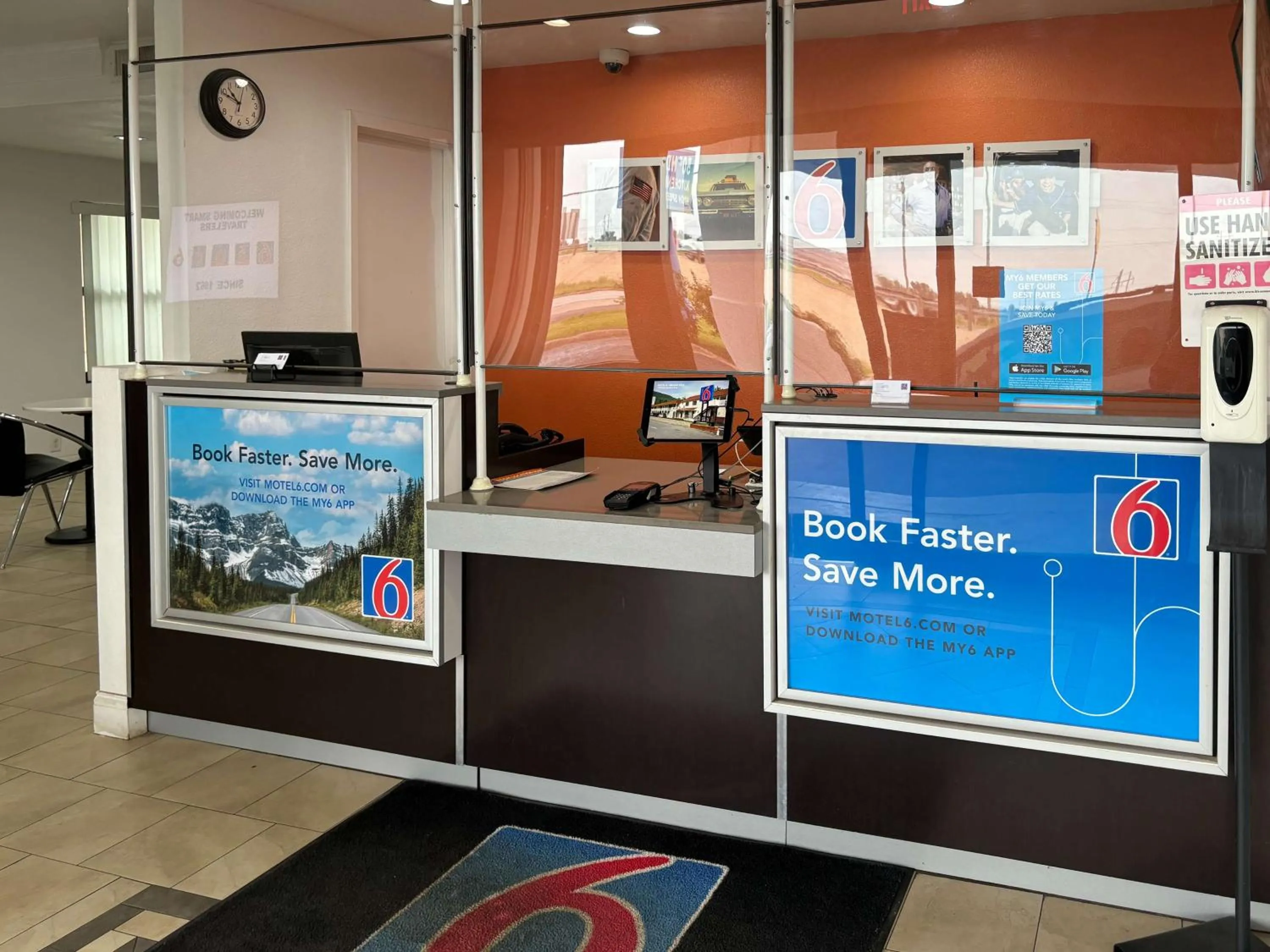 Lobby or reception in Studio 6 Abilene, TX East