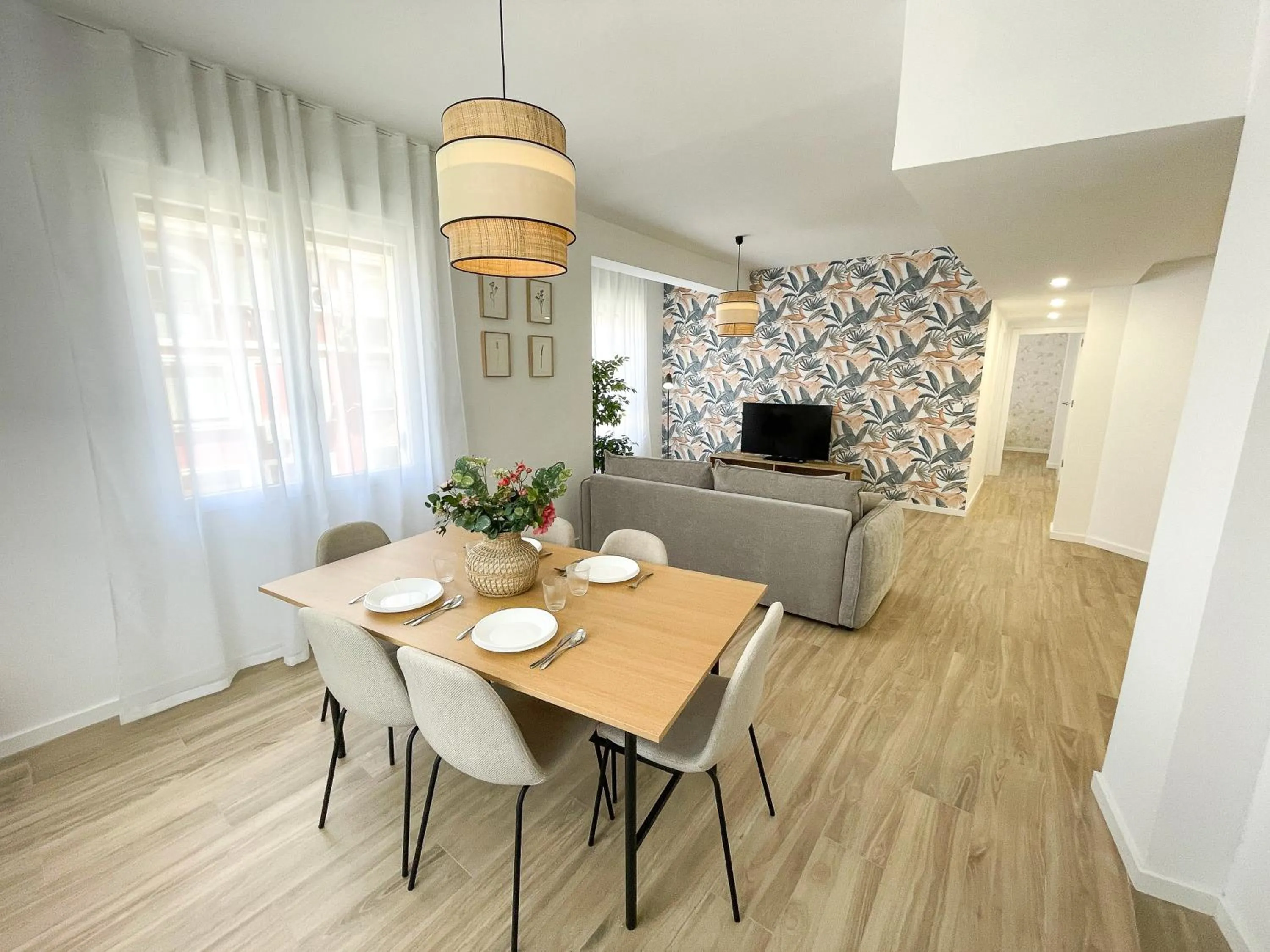 Living room in Apartamentos Zaragoza Gran Vía 3000