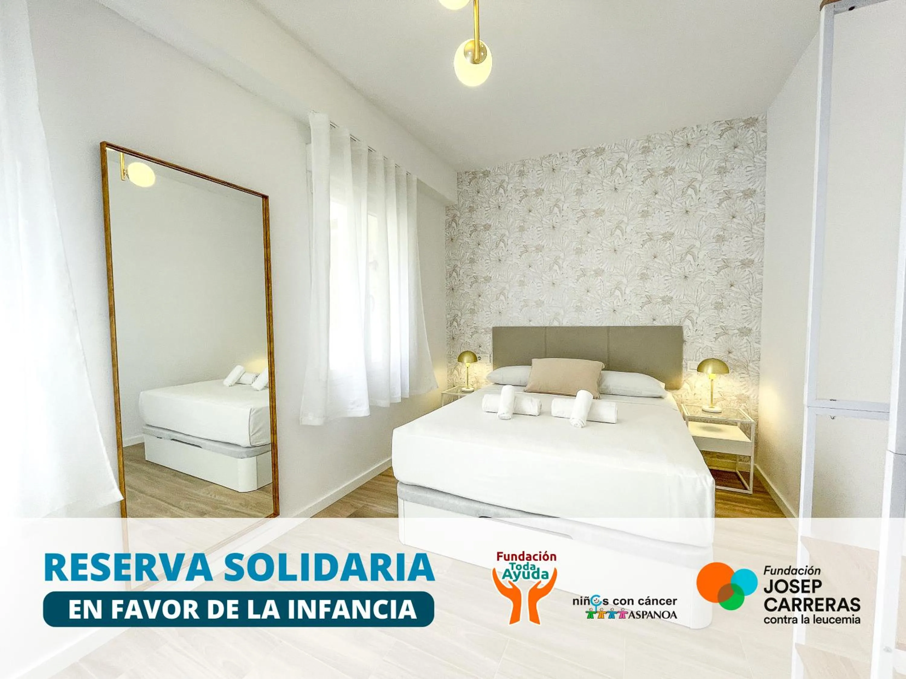 Bed in Apartamentos Zaragoza Gran Vía 3000