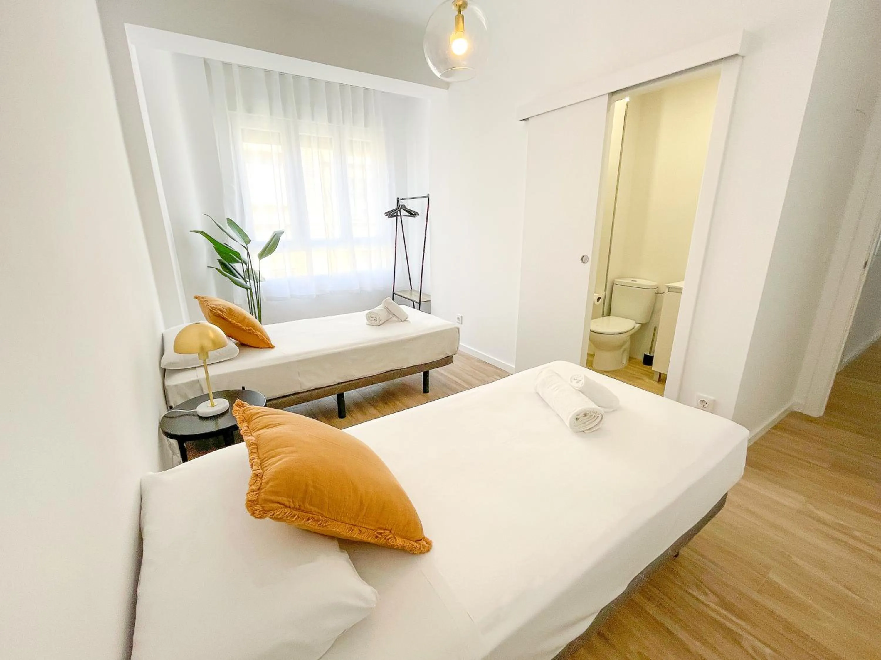 Bed in Apartamentos Zaragoza Gran Vía 3000