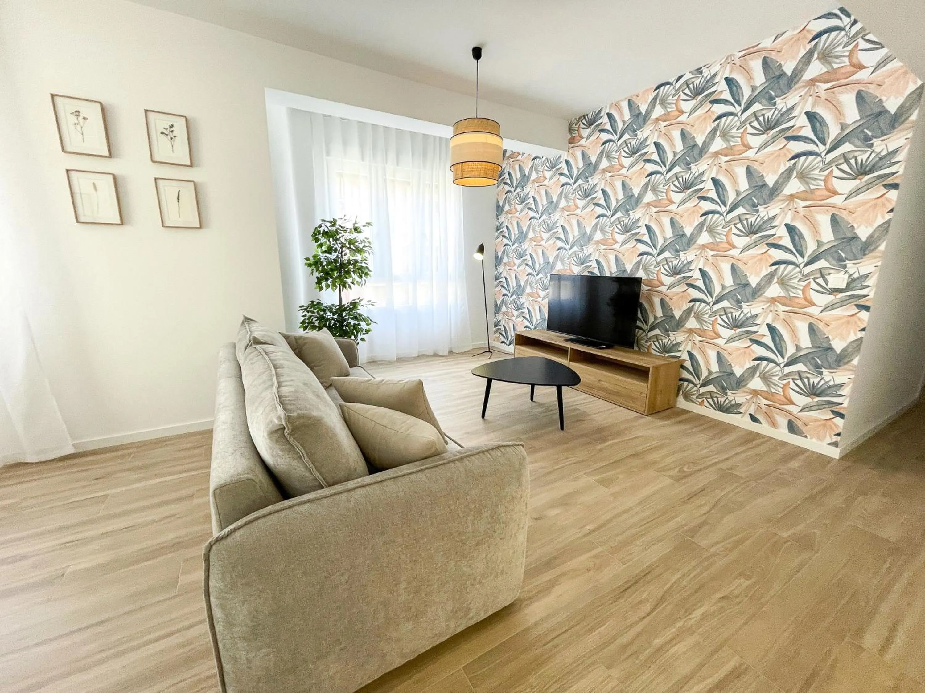 Living room in Apartamentos Zaragoza Gran Vía 3000