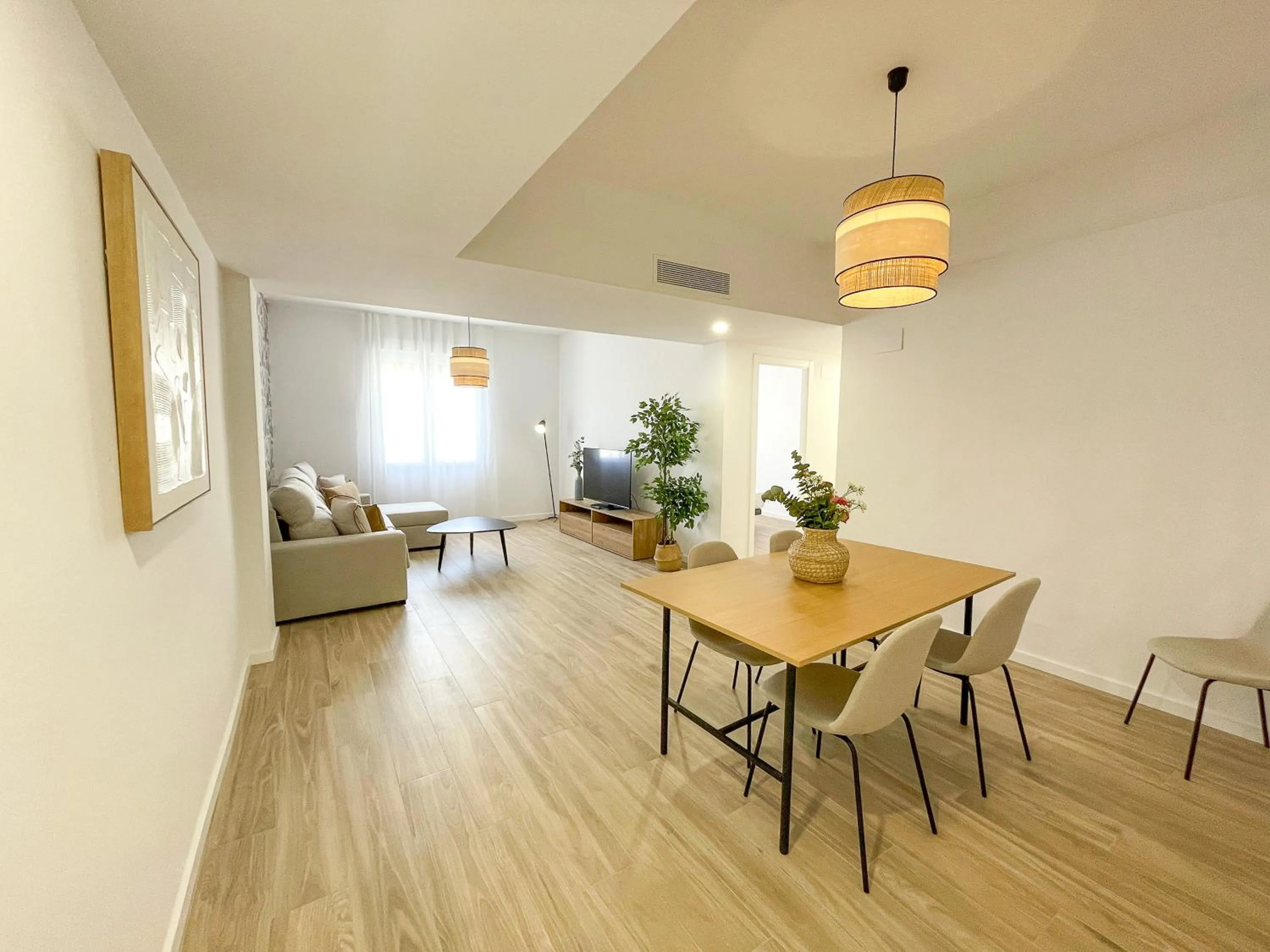 Living room in Apartamentos Zaragoza Gran Vía 3000