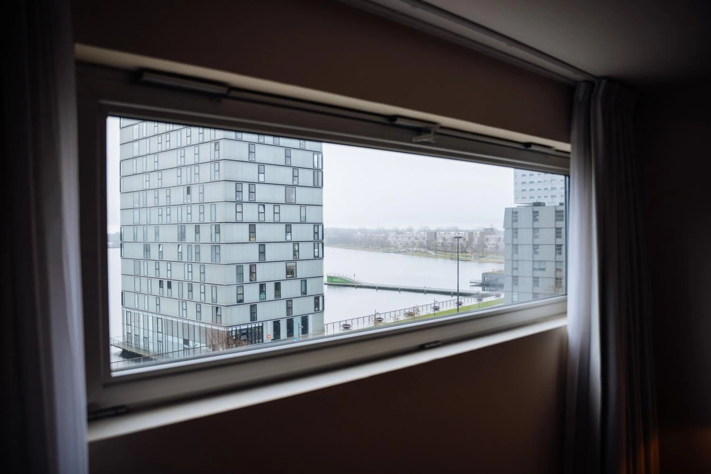 Lake view in Leonardo Hotel Almere City Center