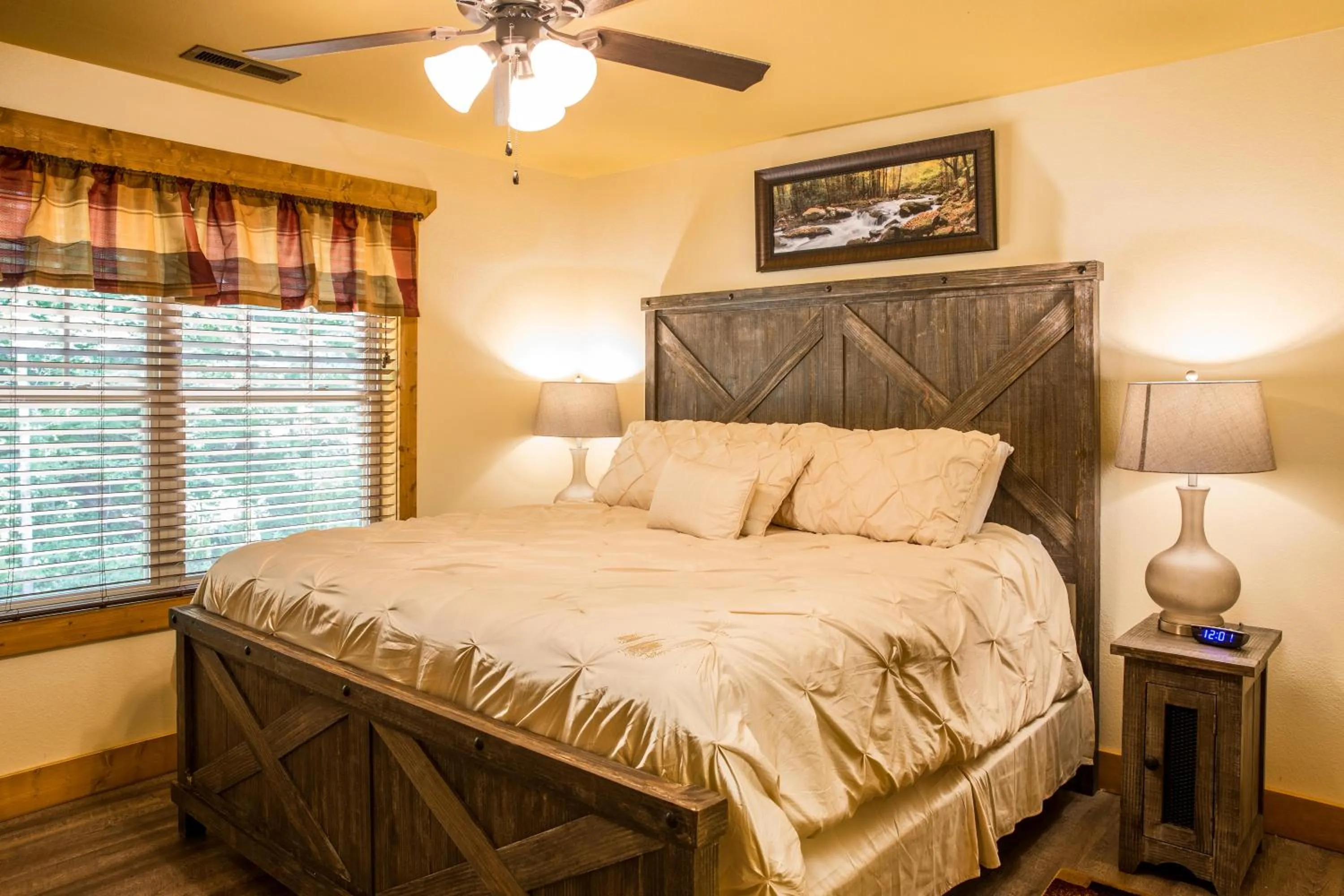 Bed in A Hilltop Hideaway by Eden Crest