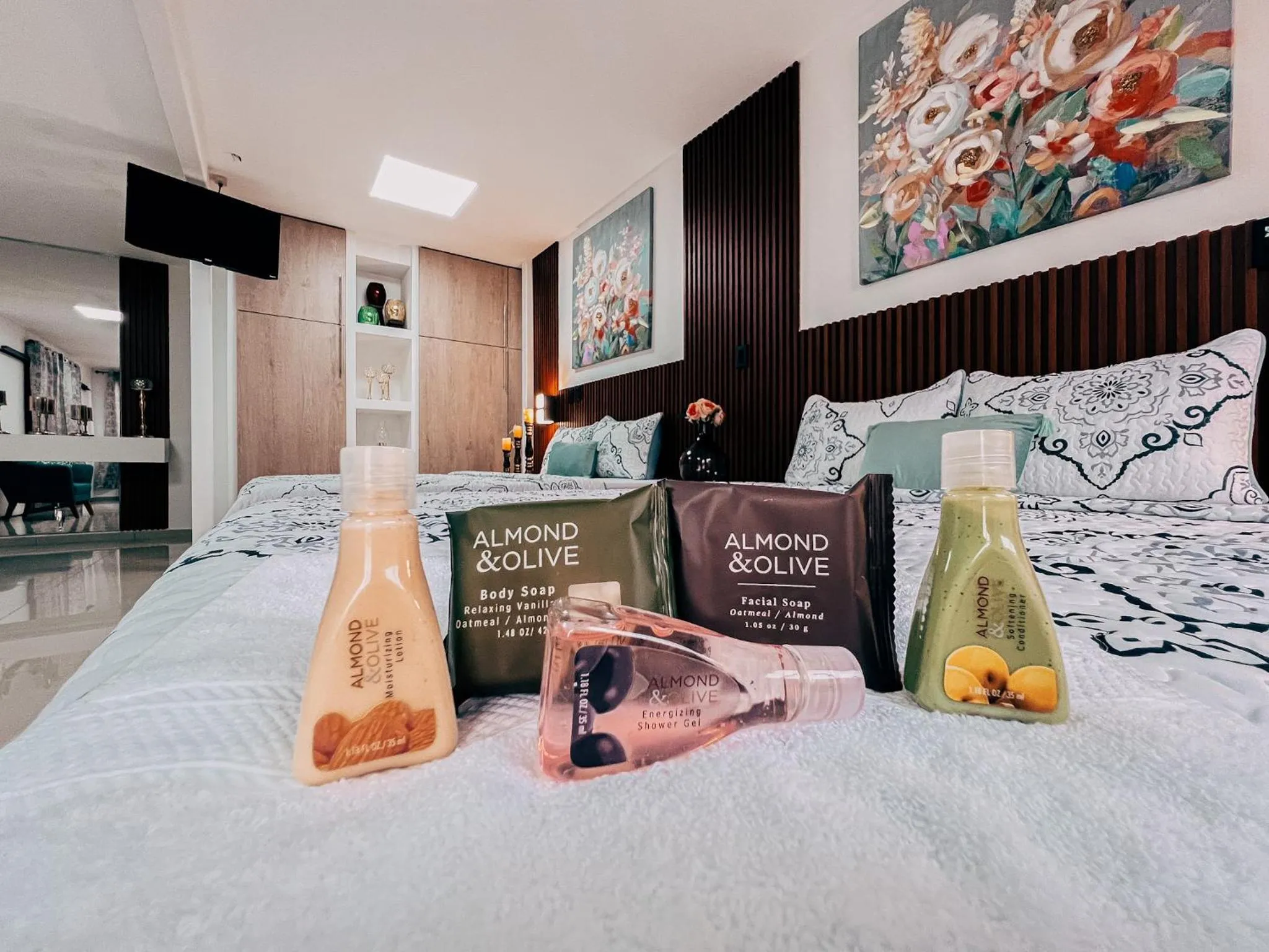 Bed in Hotel San Angelo