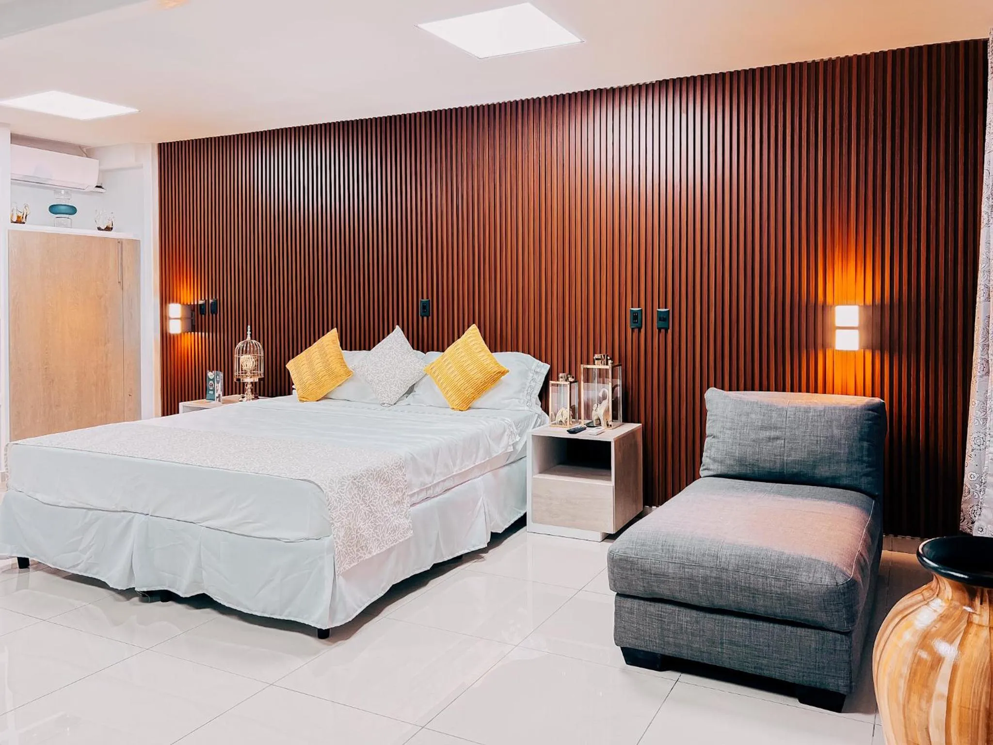 Bed in Hotel San Angelo