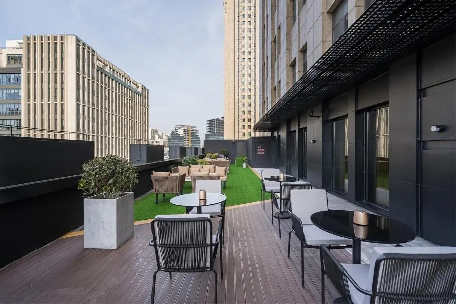 Balcony/Terrace in CitiGO Hotel Wujiaochang Shanghai