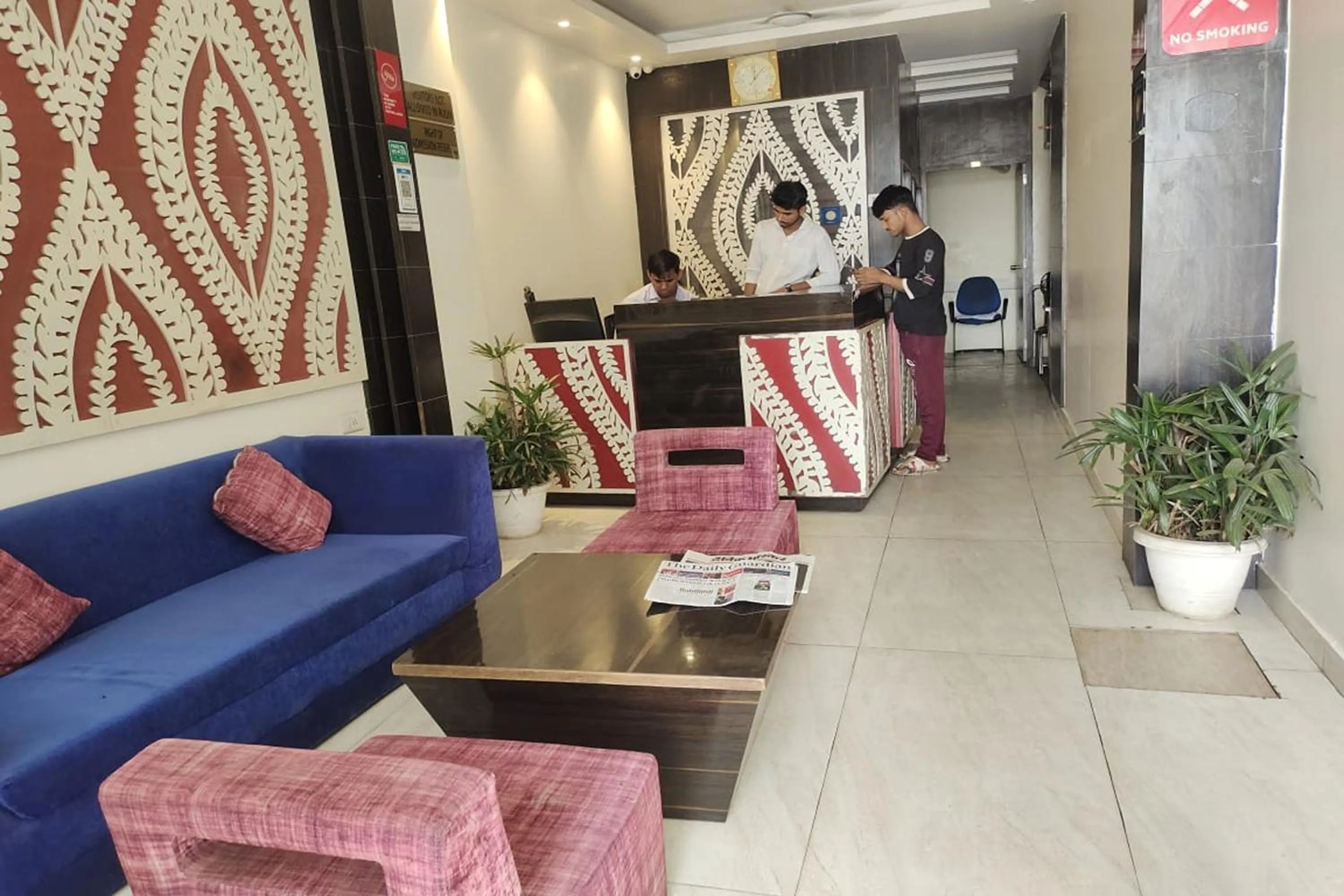 Lobby or reception in Hotel Rang Mahal Near Jaipur International Airport