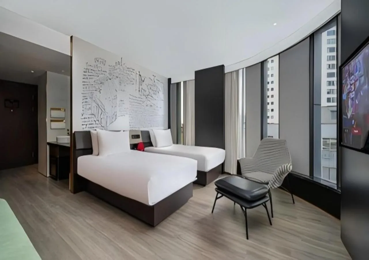 Photo of the whole room in CitiGO Hotel Shanghai On The Bund