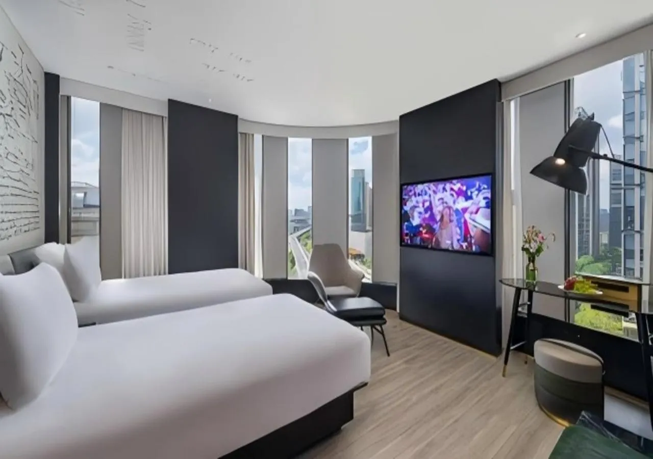 Photo of the whole room in CitiGO Hotel Shanghai On The Bund