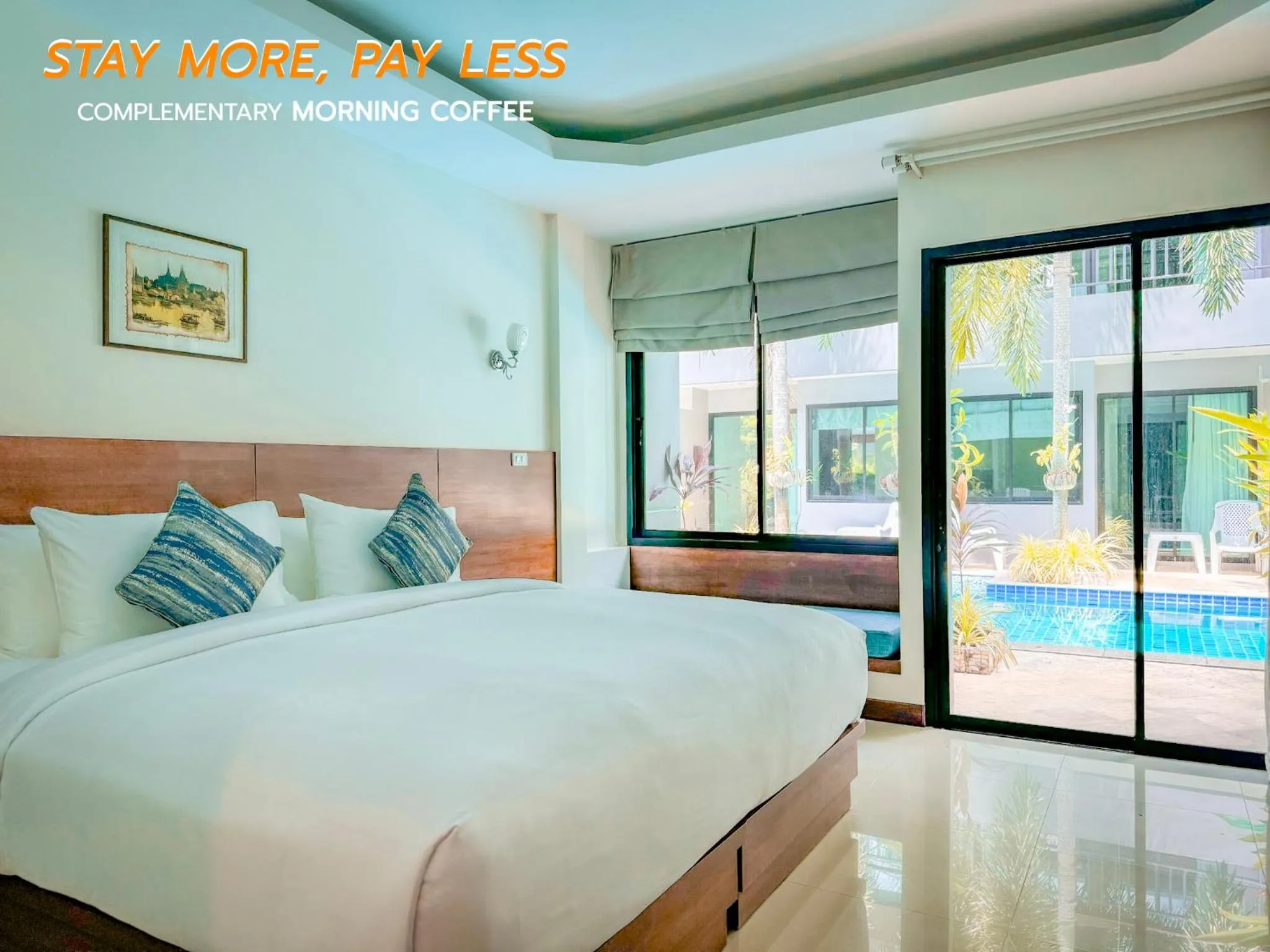 Bed in XAYA Pool Access Resort - Phuket