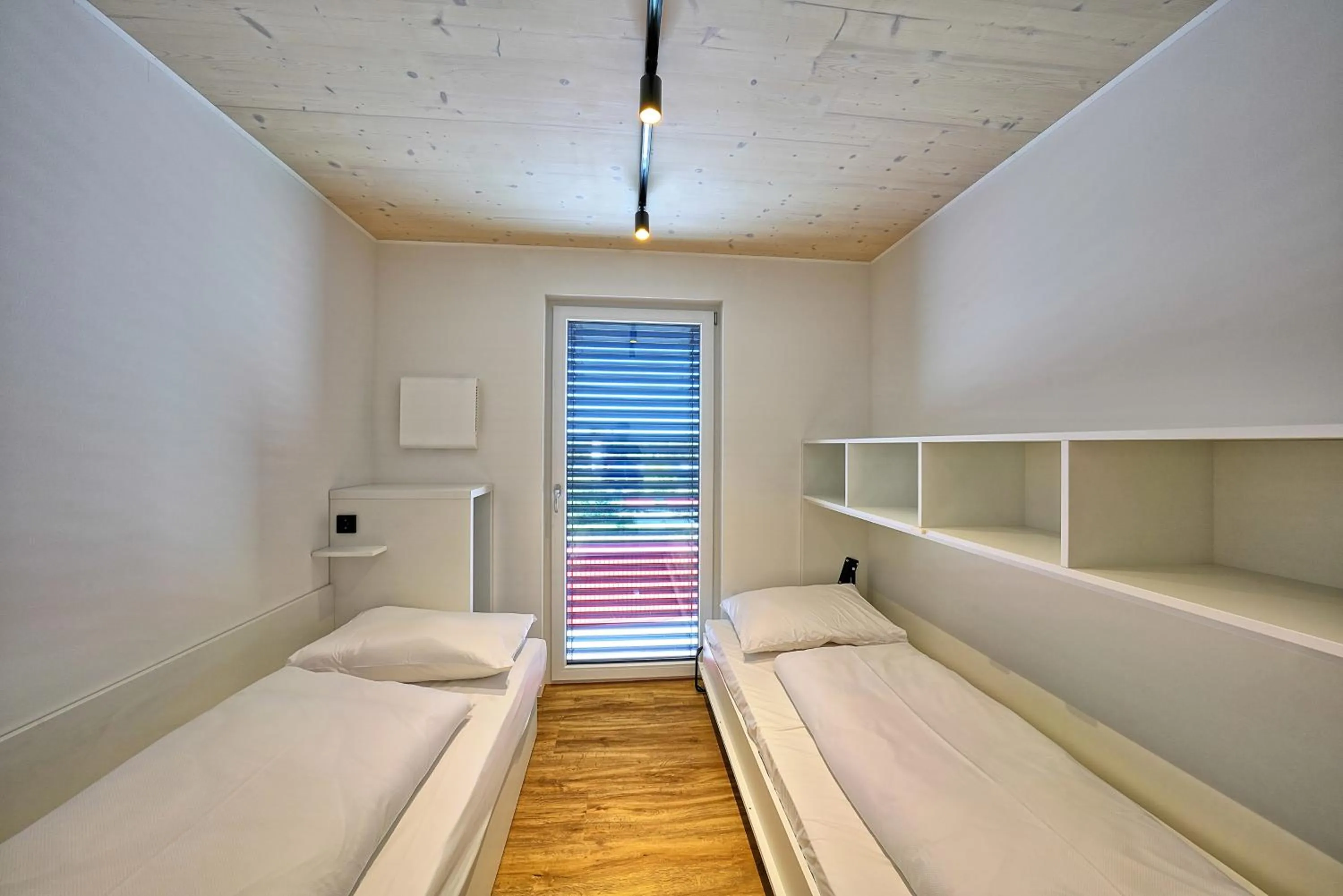 Bedroom, Bed in Timber One Boardinghouse Dorfen