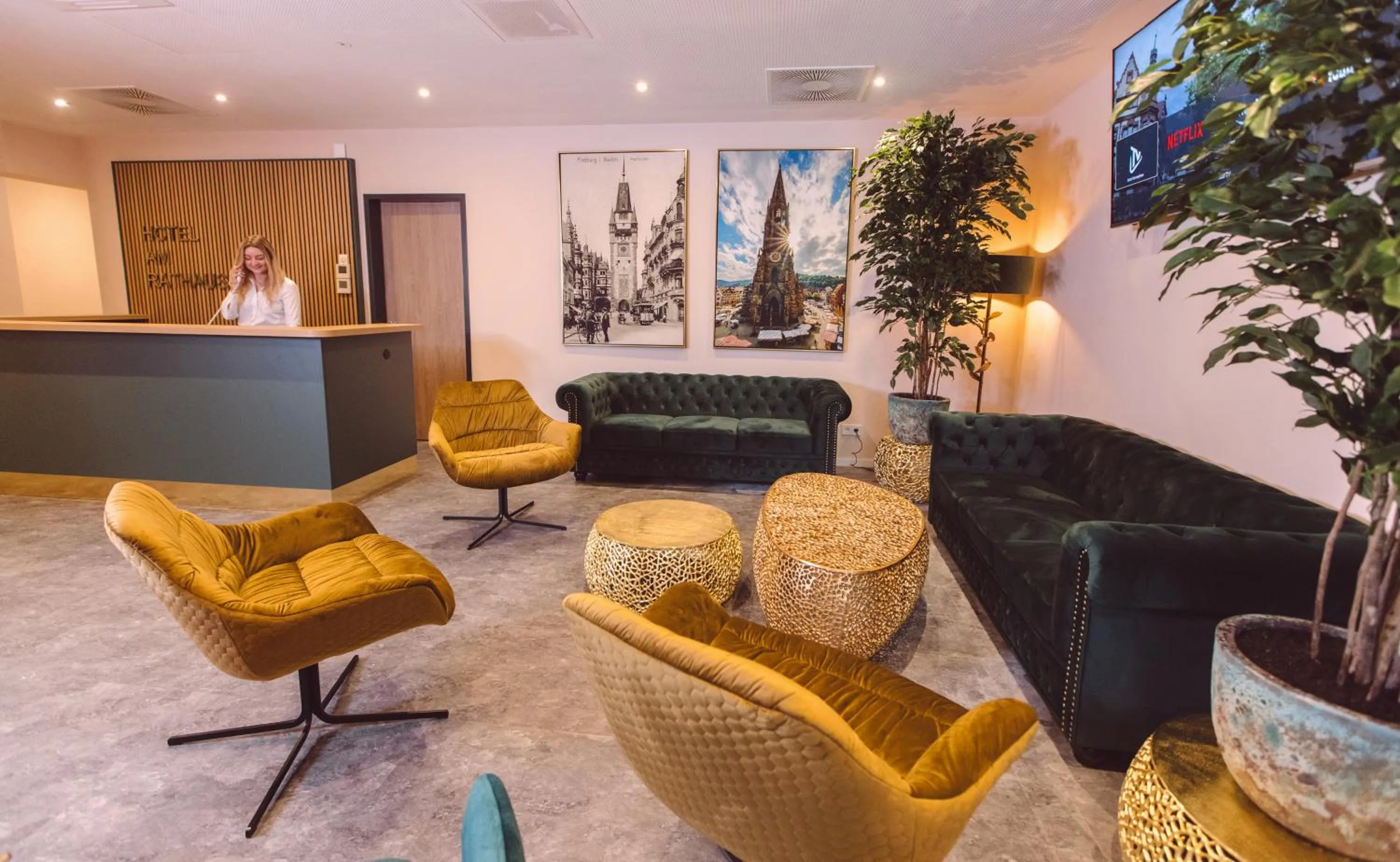 TV and multimedia in Hotel am Rathaus