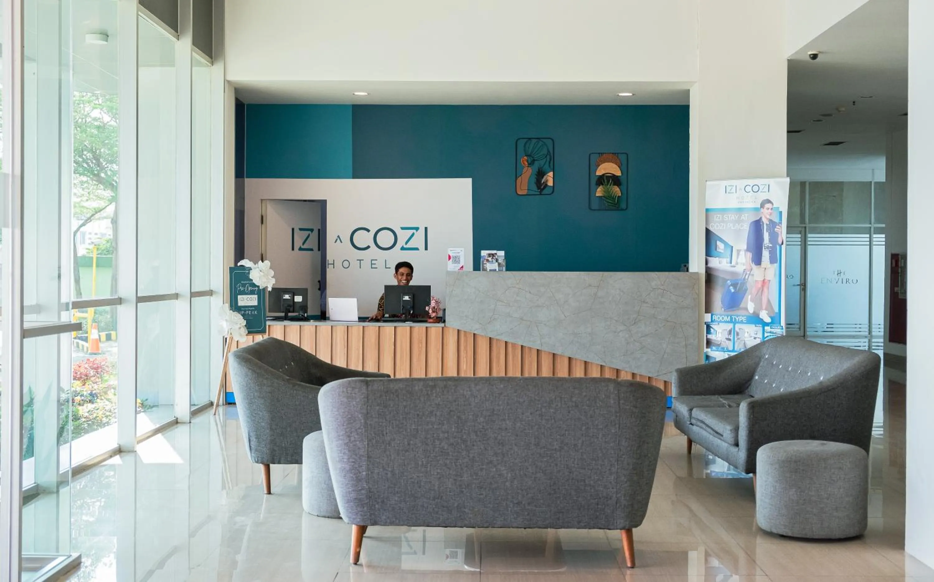 Seating area in The Enviro Nusantara By Reccoma