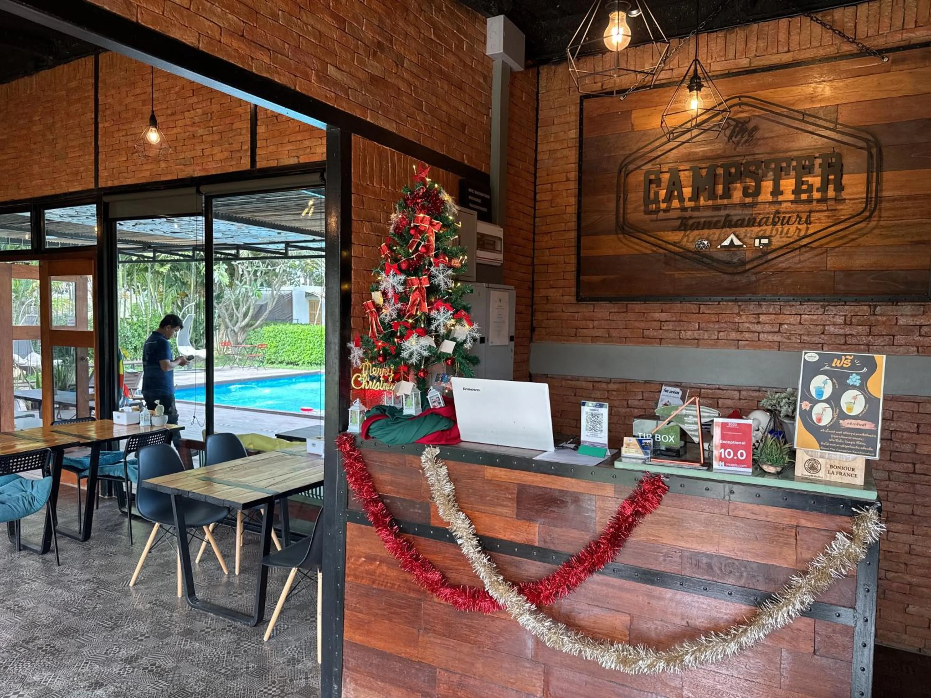 Restaurant/places to eat in The Campster Kanchanaburi