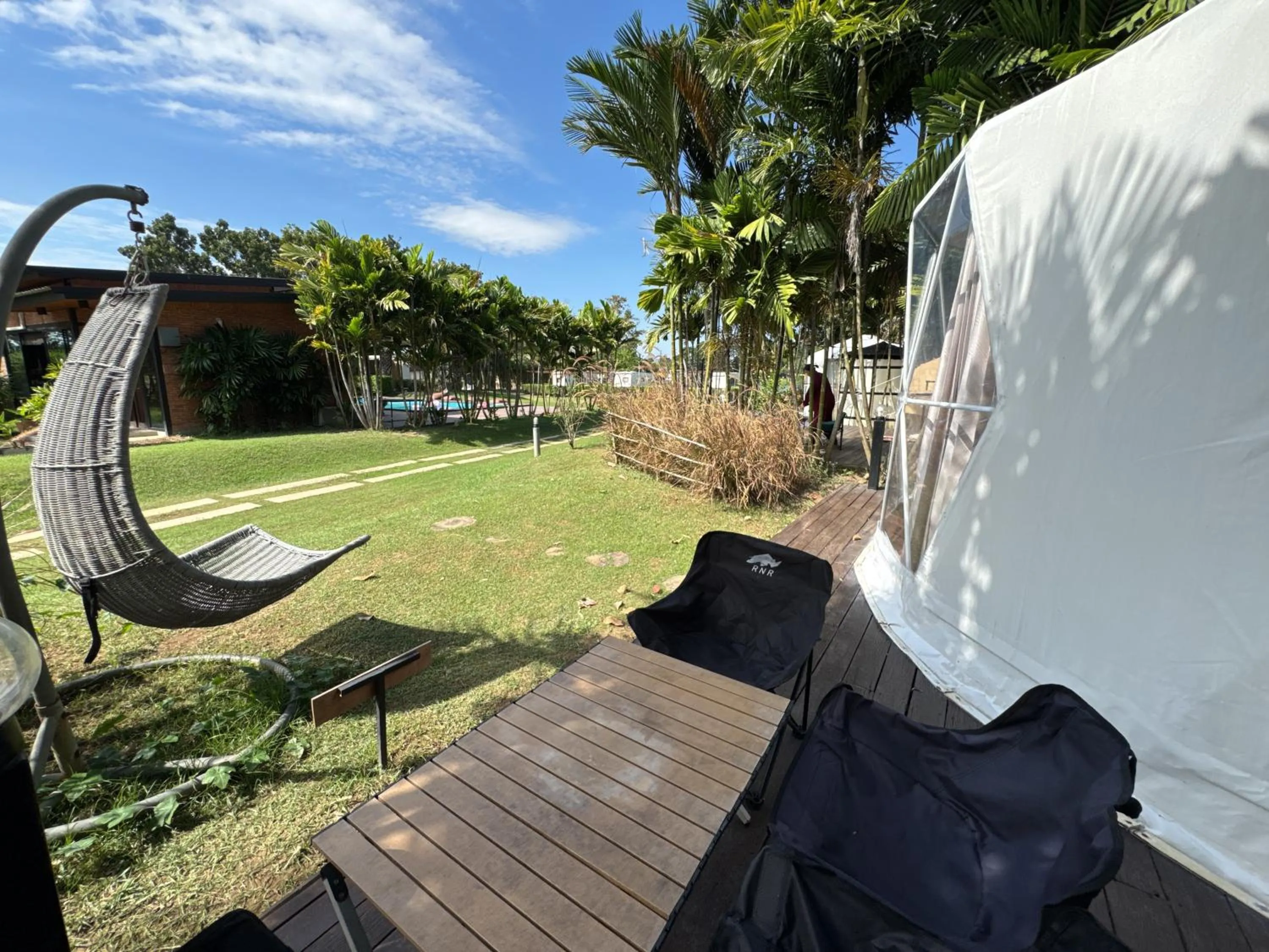 Balcony/Terrace in The Campster Kanchanaburi