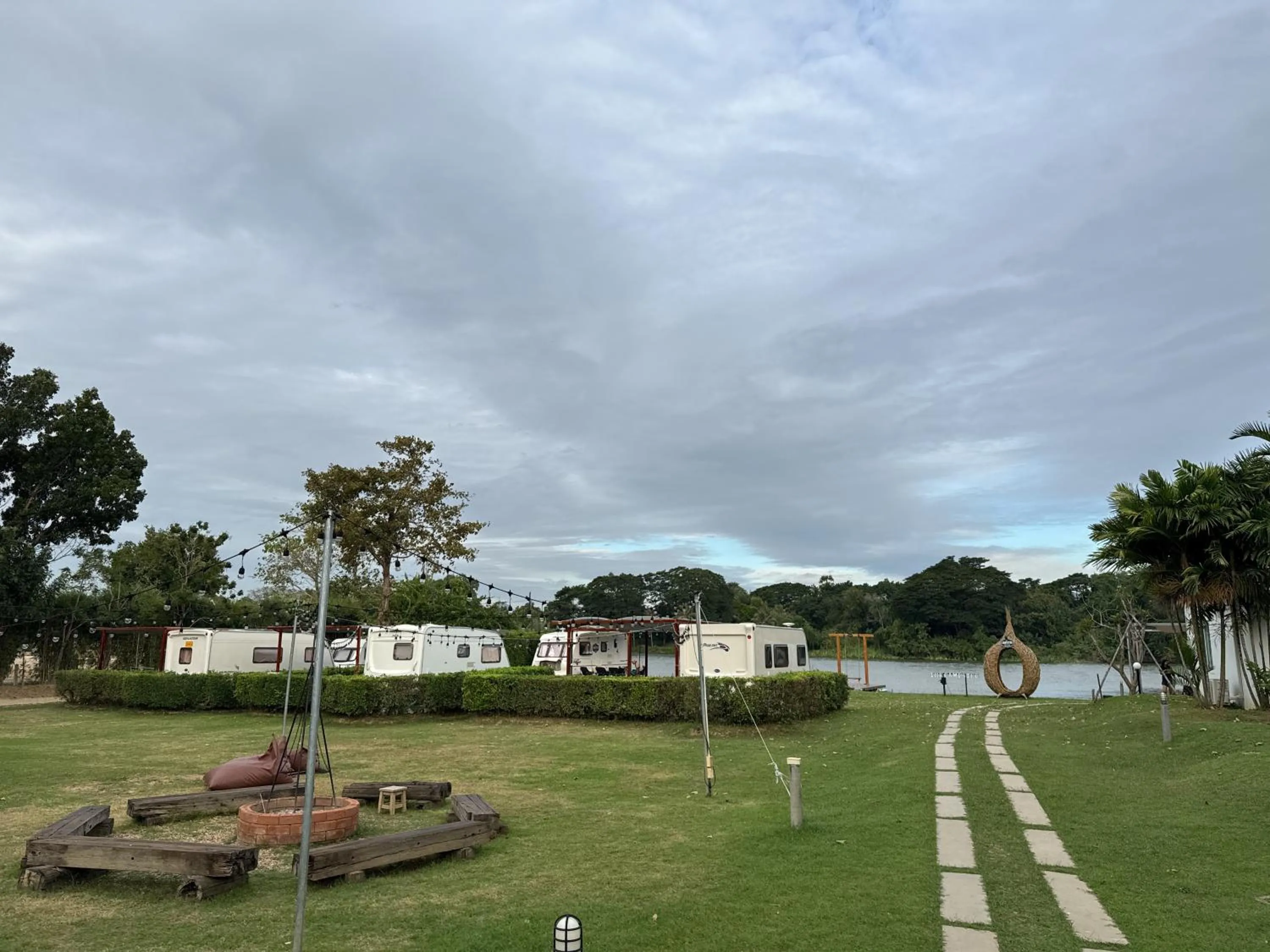 Natural landscape in The Campster Kanchanaburi