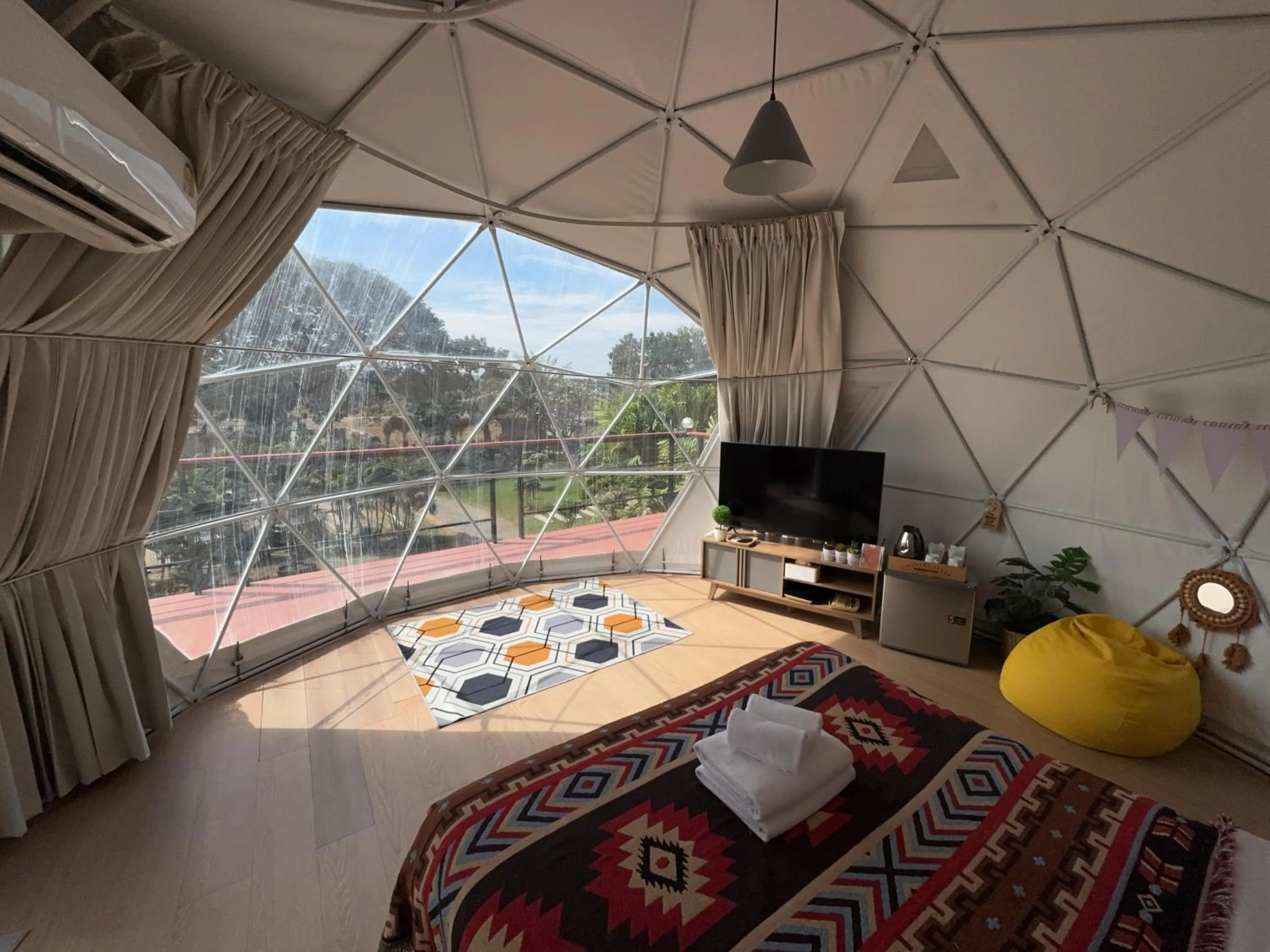 Bedroom, Bed in The Campster Kanchanaburi