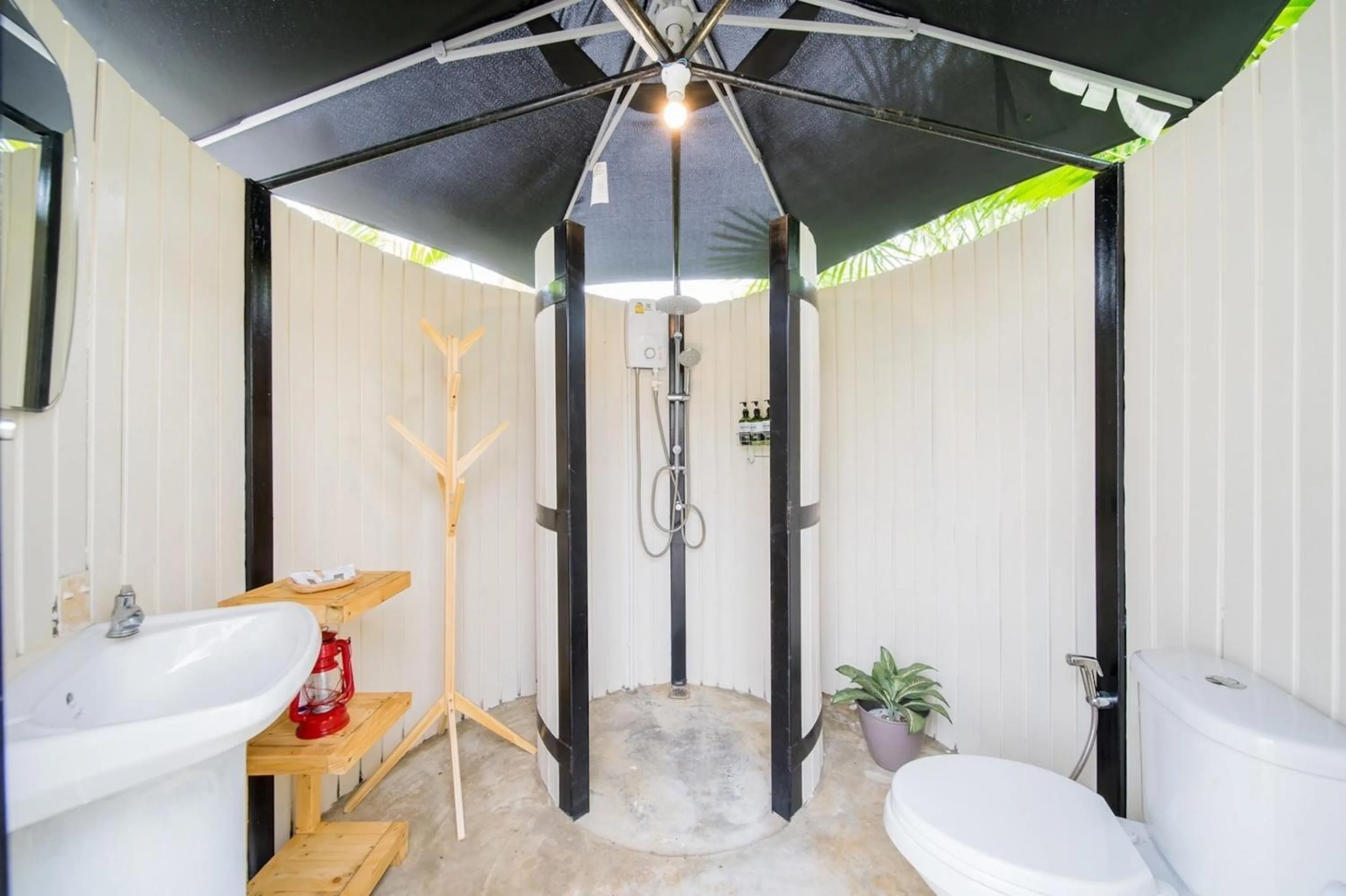 Shower in The Campster Kanchanaburi