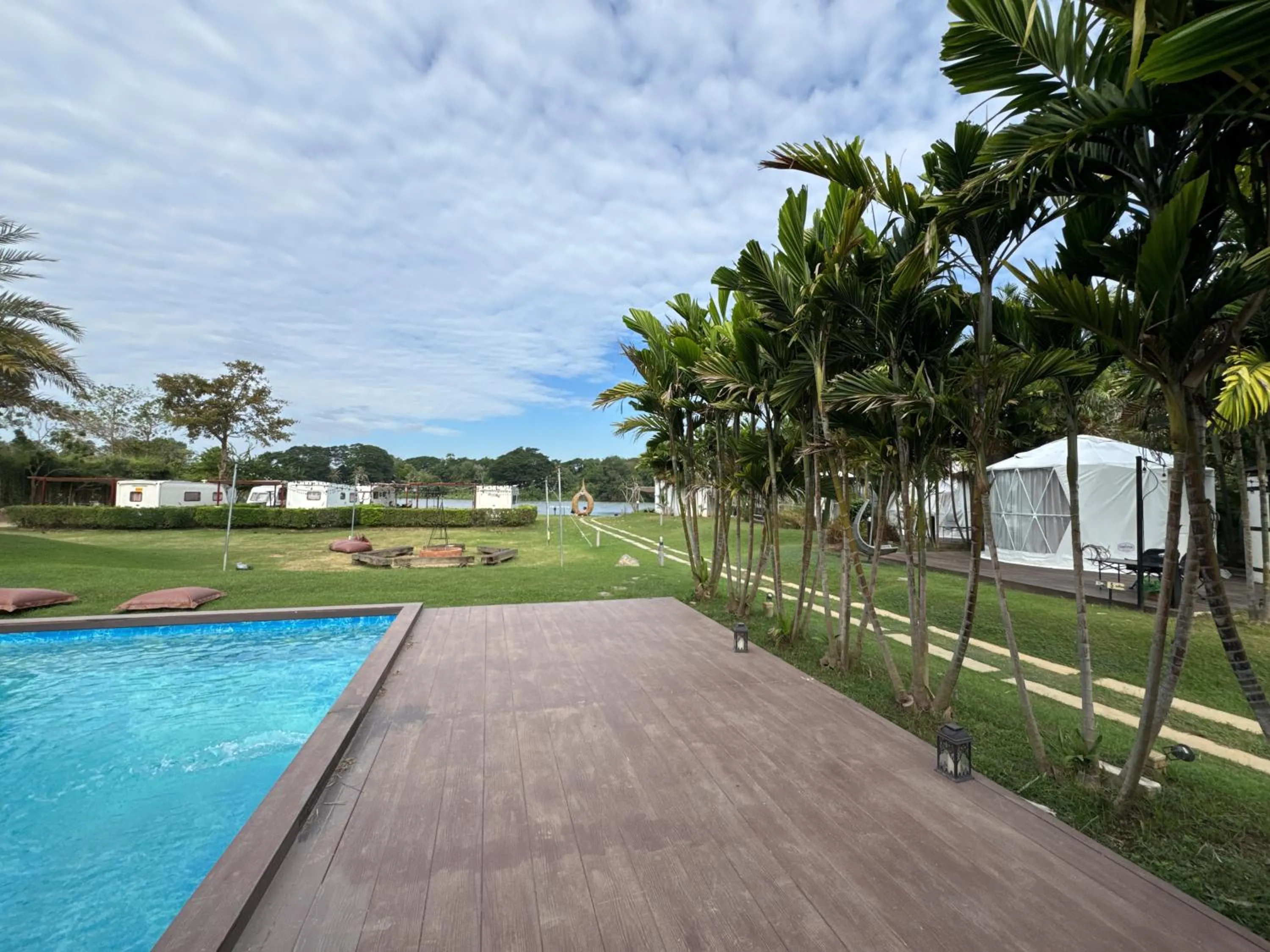 Natural landscape in The Campster Kanchanaburi